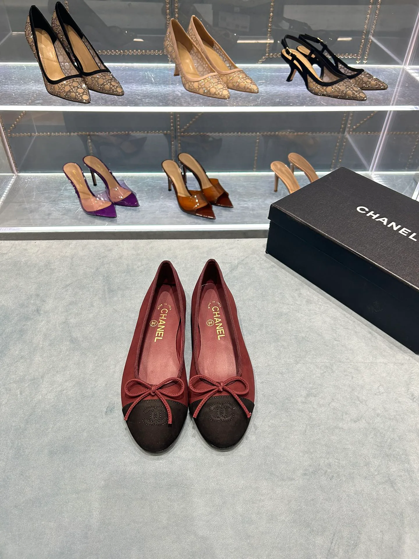 Балетки Женские Chanel 1016880