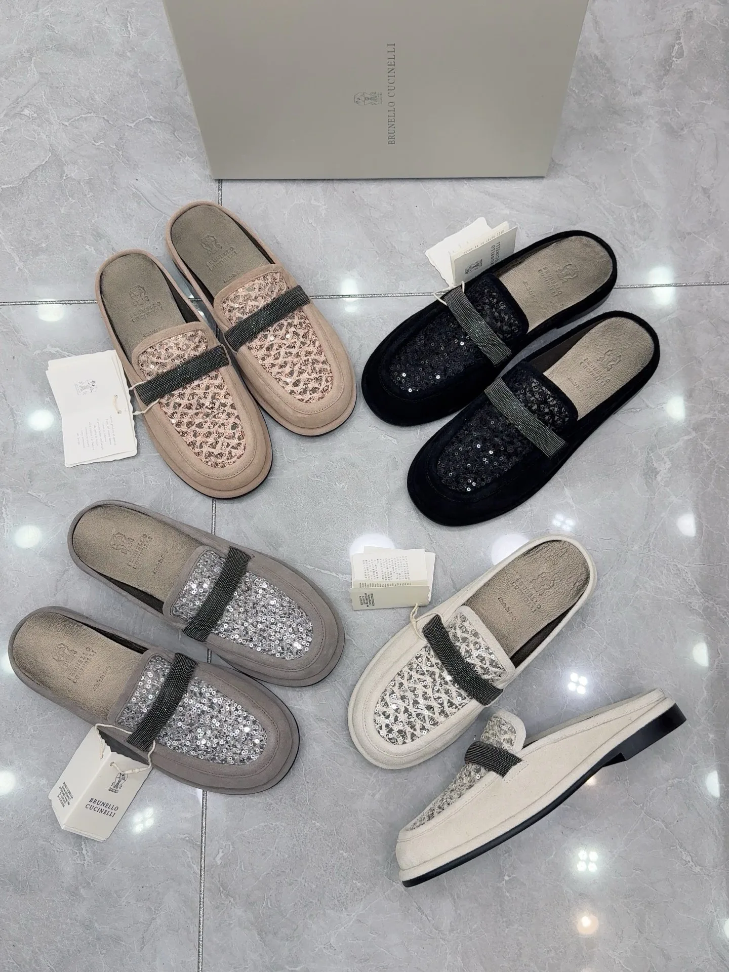 Мюли И Сабо Женские Brunello Cucinelli 4407173