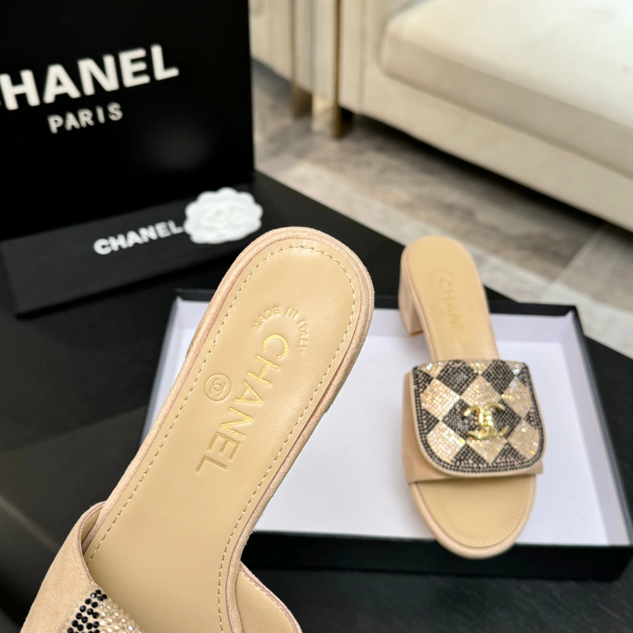 Босоножки Женские Chanel 1468220