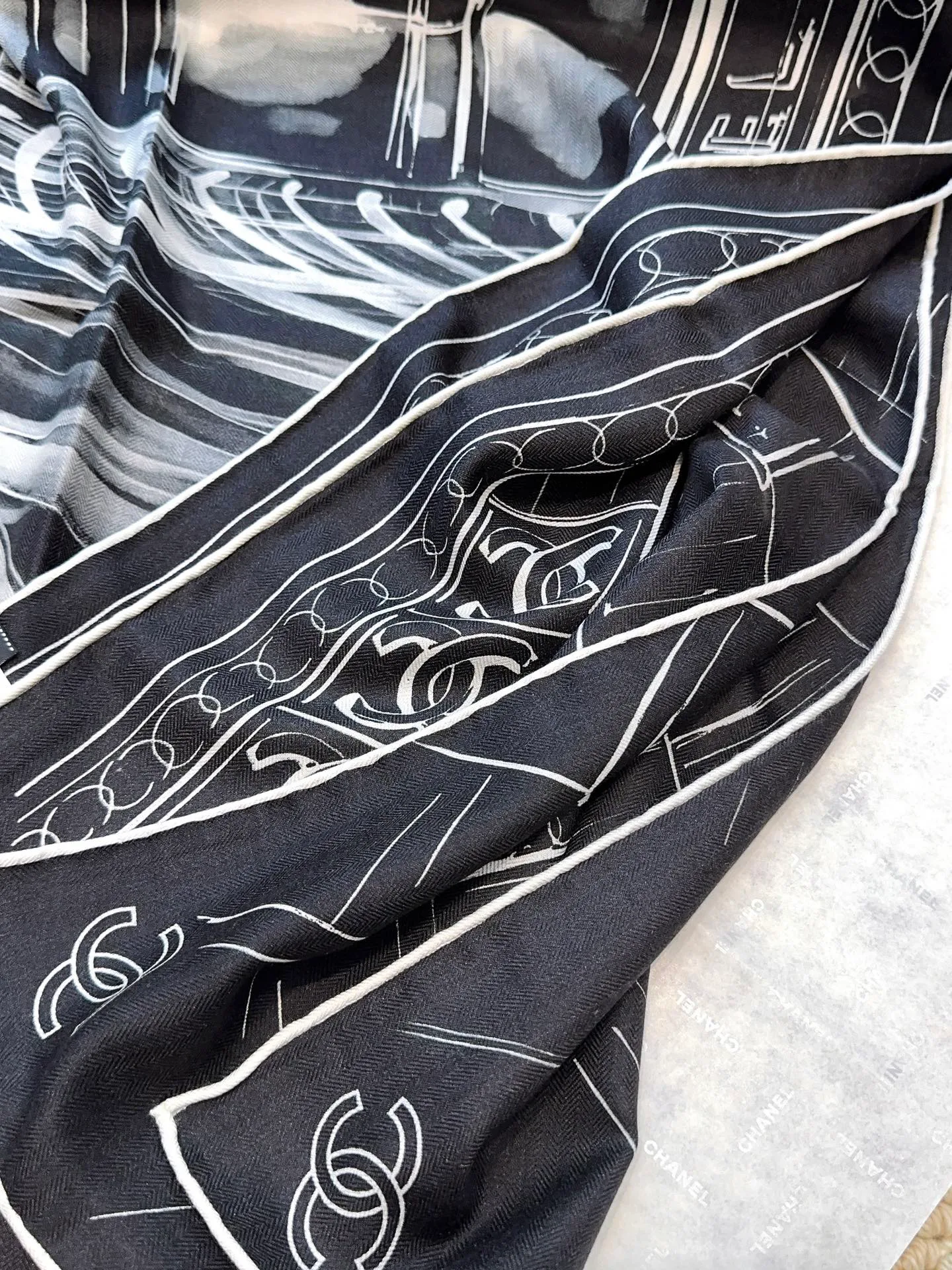 Шарфы Chanel 702875