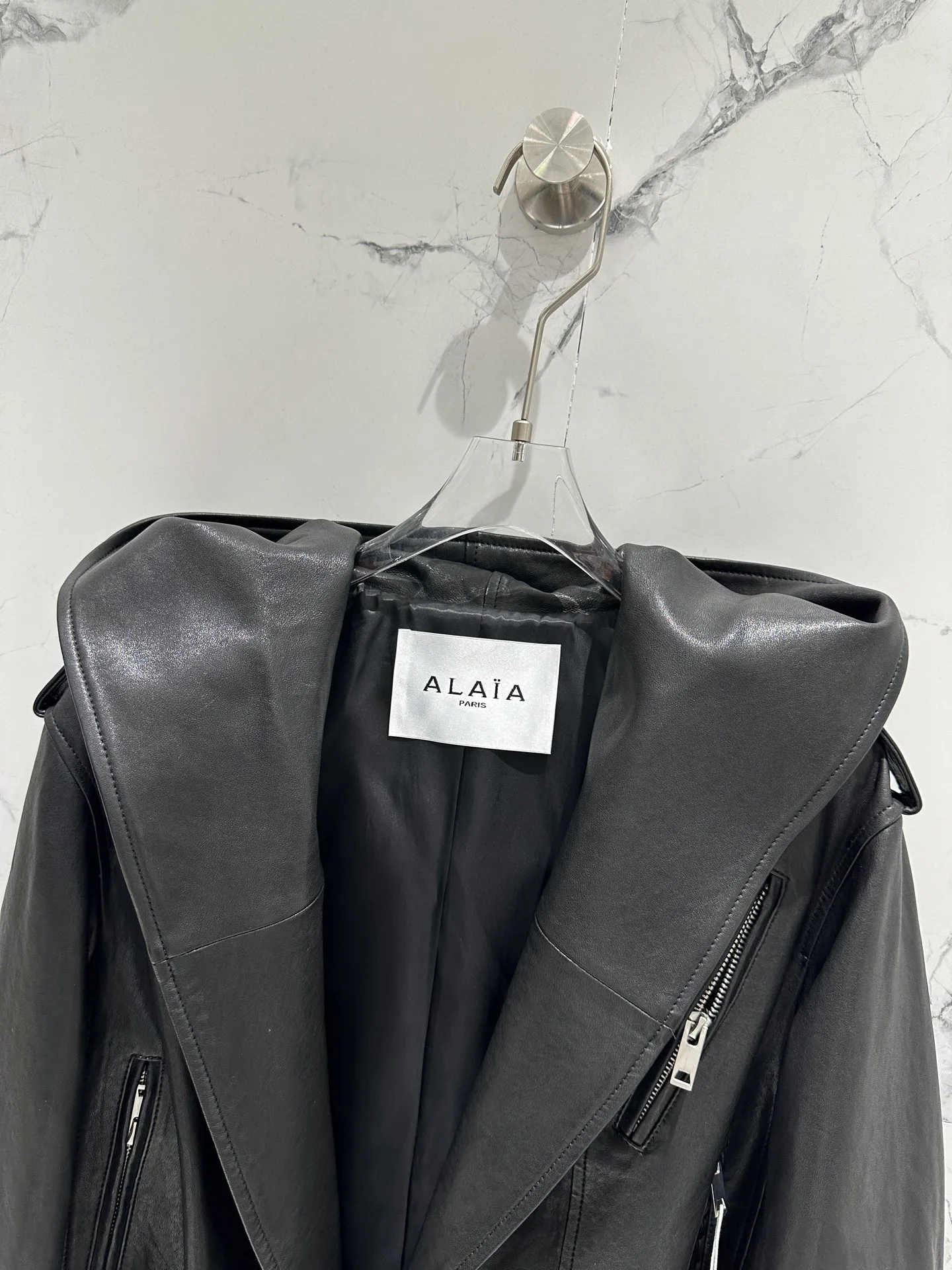 Кожаные Куртки И Дублёнки Женские Alaia 11700499