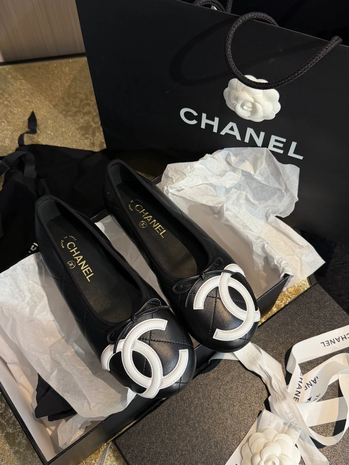 Балетки Женские Chanel 18133233