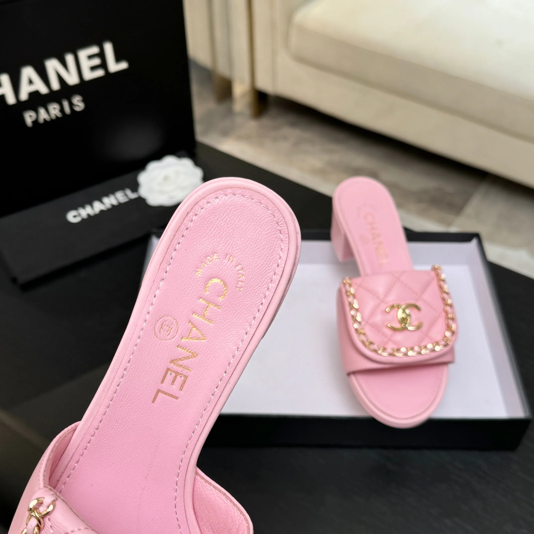 Босоножки Женские Chanel 1468213