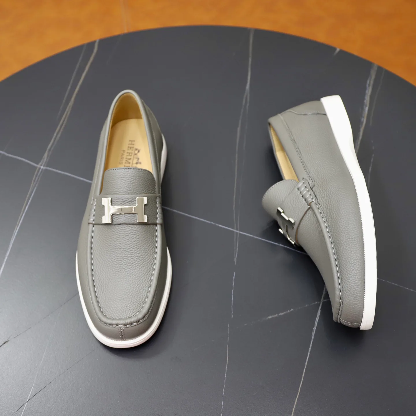 Лоферы Мужские Hermes 366863