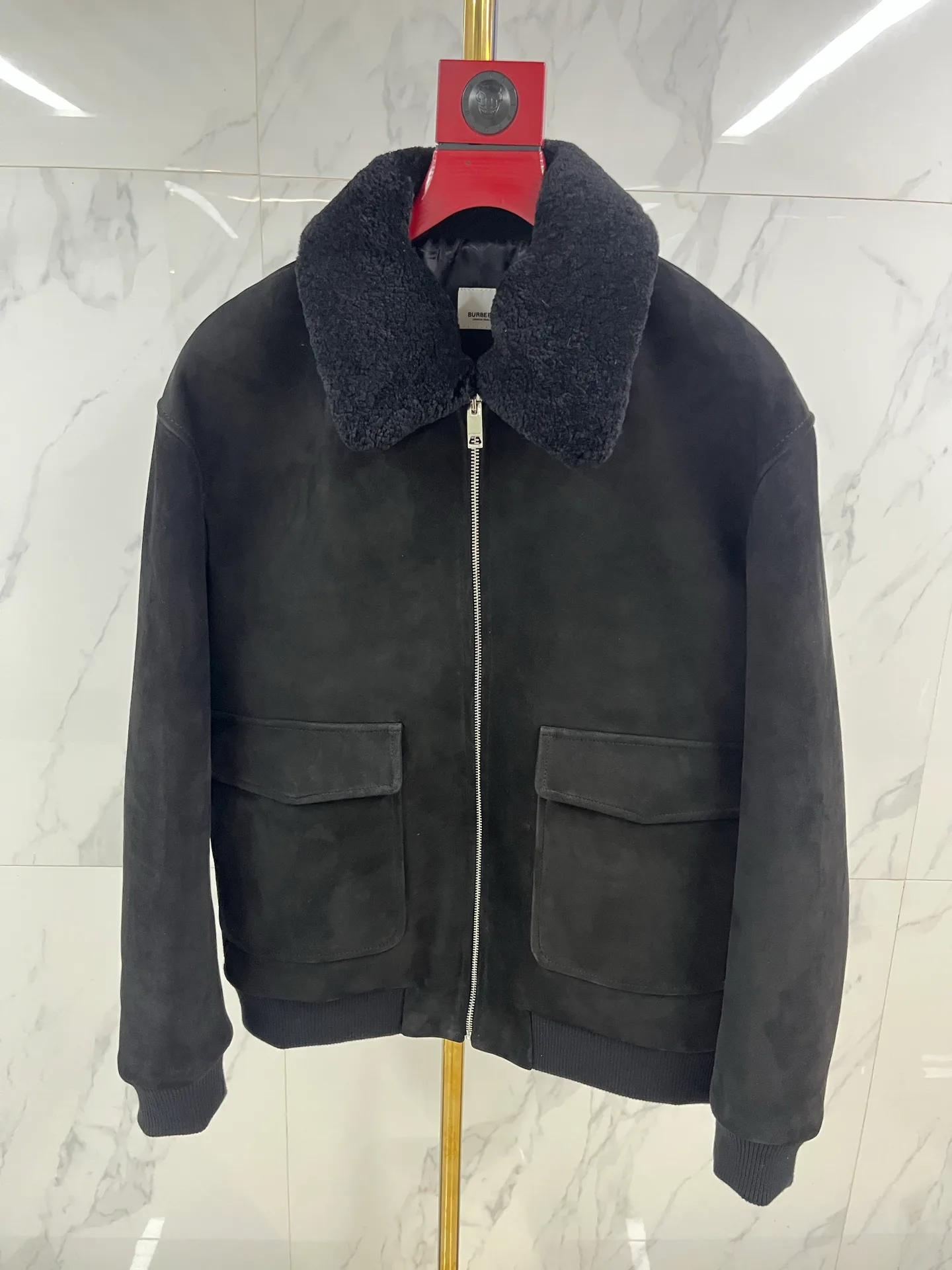 Кожаные Куртки И Дублёнки Мужские Burberry 1752355