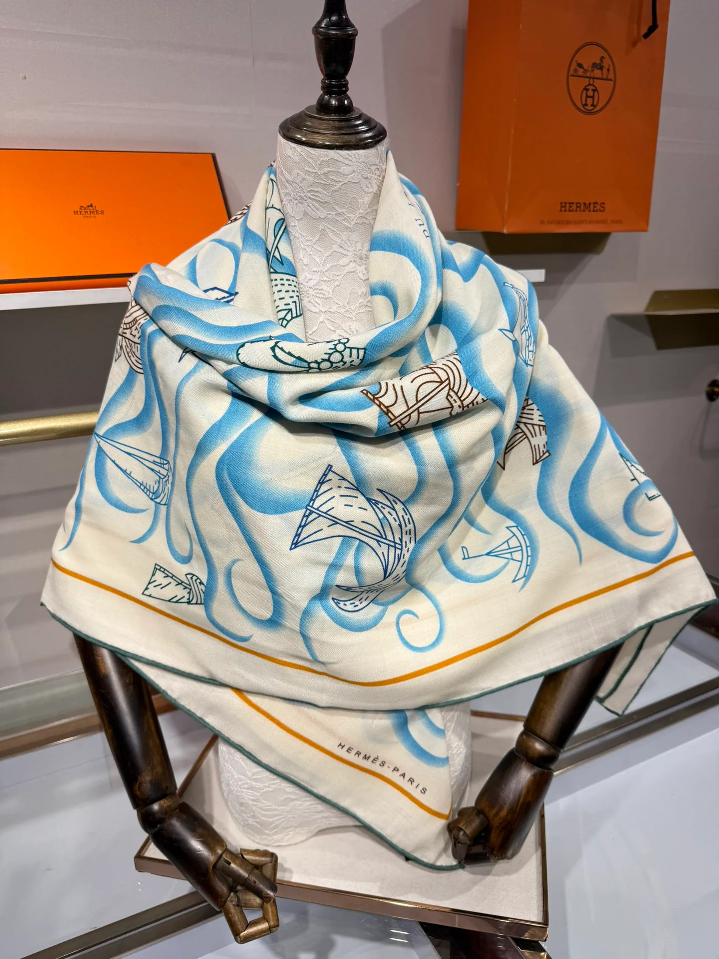 Платки Hermes 12225896