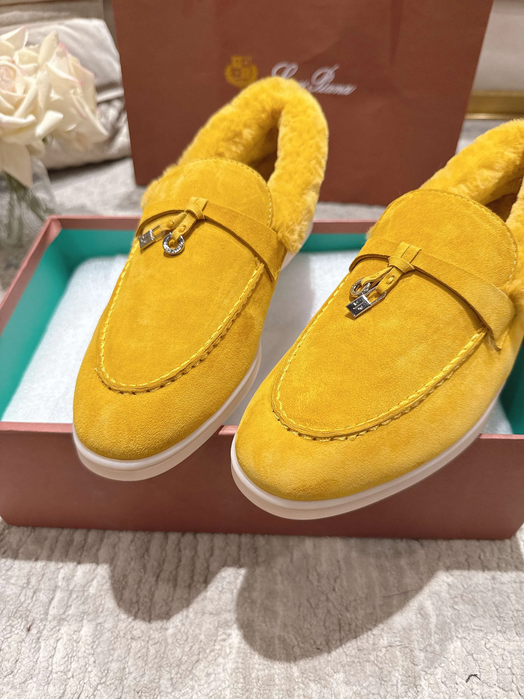 Лоферы Женские Loro Piana 140405