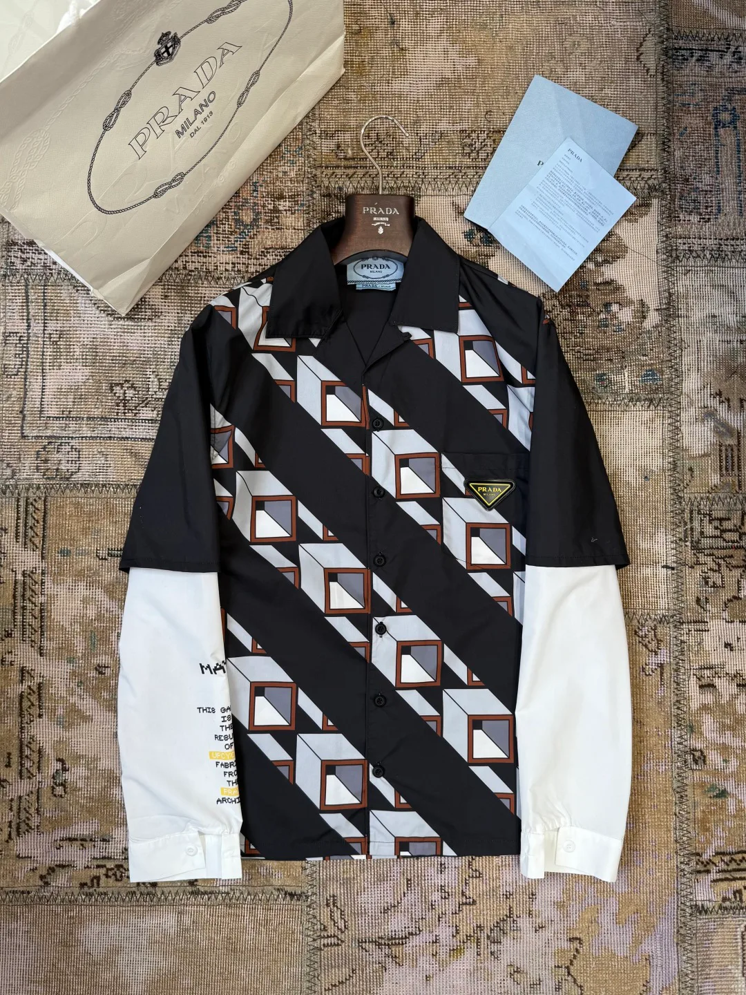 Рубашки Мужские Prada 1798470