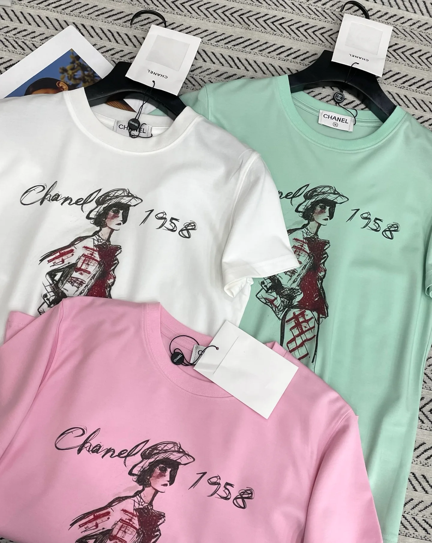 Футболки Женские Chanel 13121961