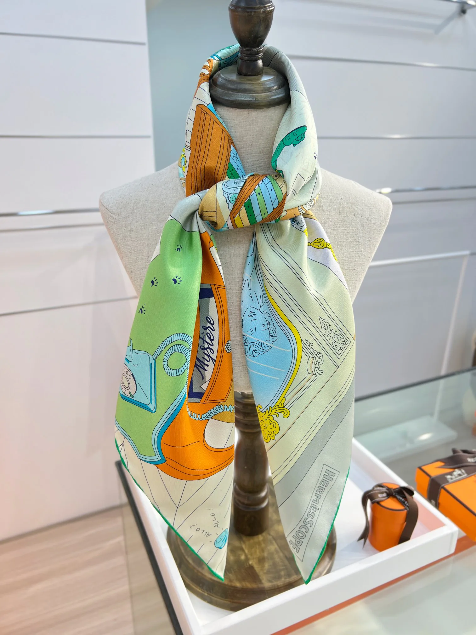 Шарфы Hermes 195091