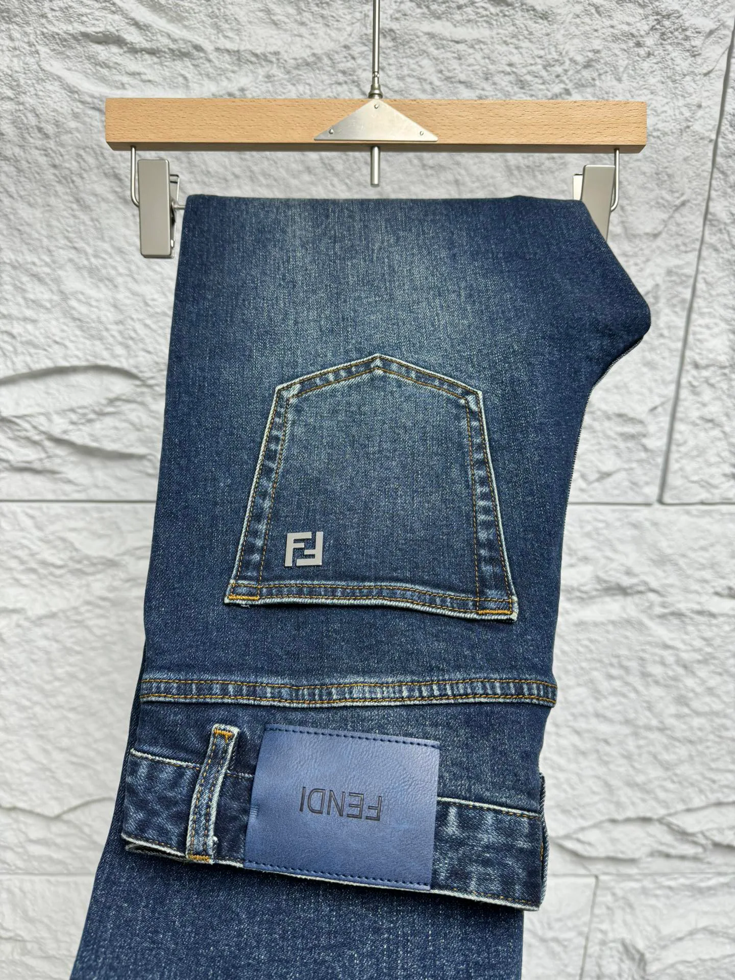 Джинсы Мужские Fendi 9846593