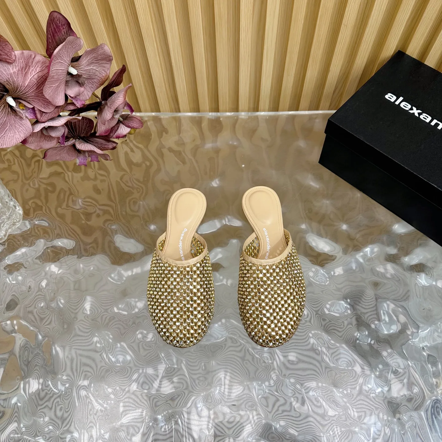 Шлепанцы Женские Alexander Wang 31103