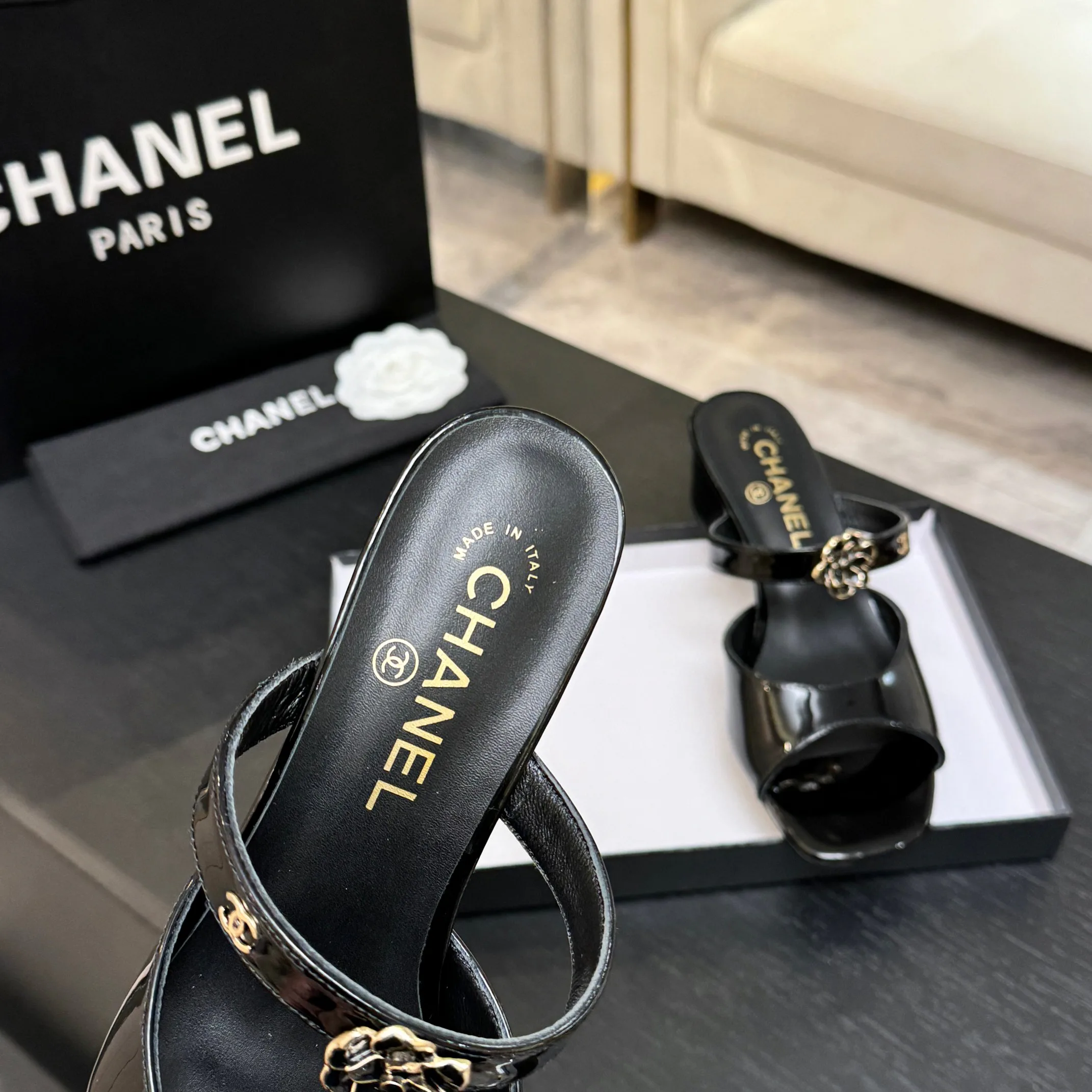 Босоножки Женские Chanel 2578935