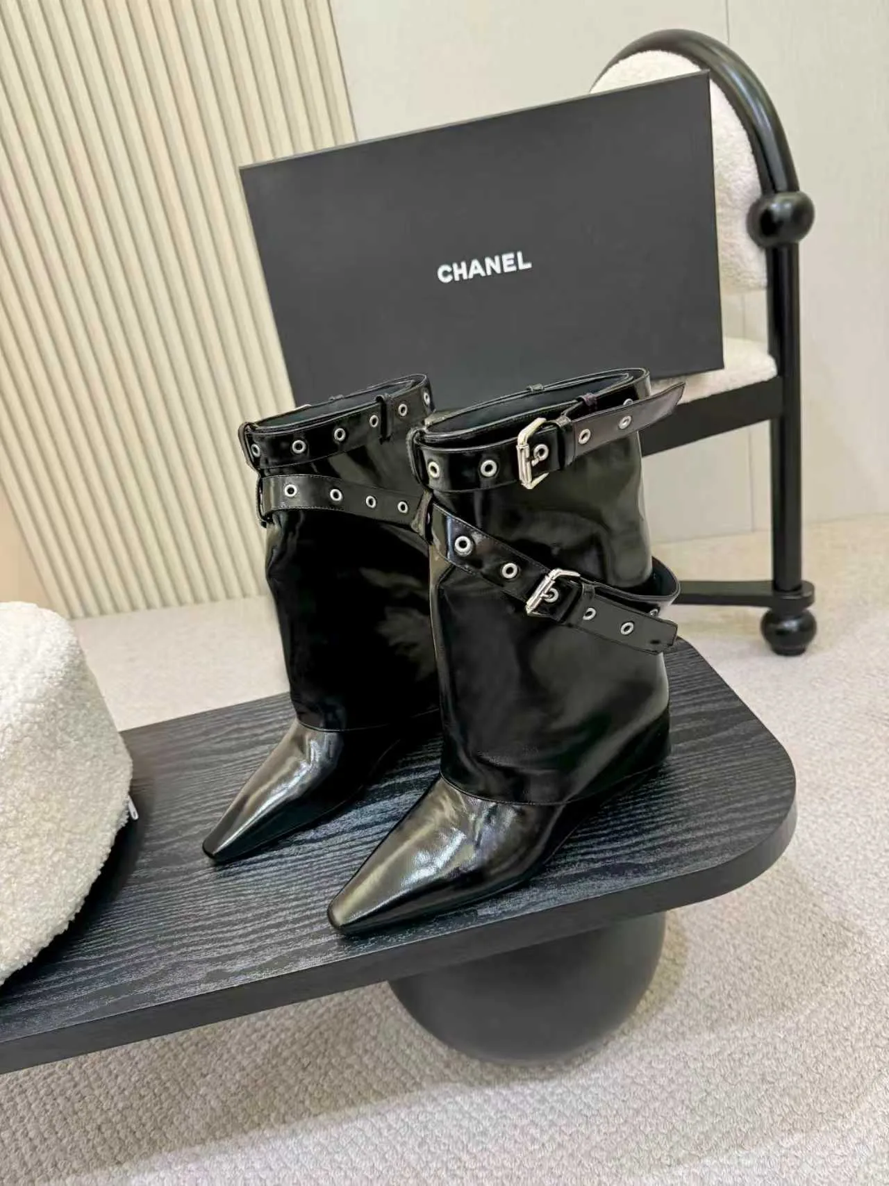 Ботинки Женские Chanel 1525542