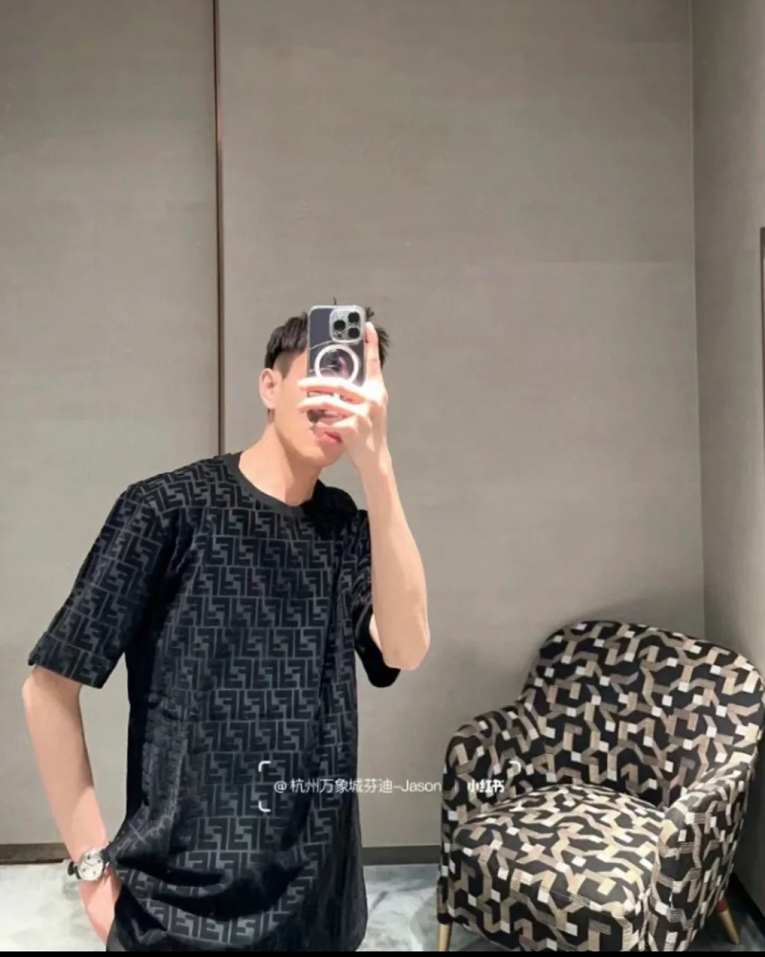 Футболки Мужские Fendi 1322726