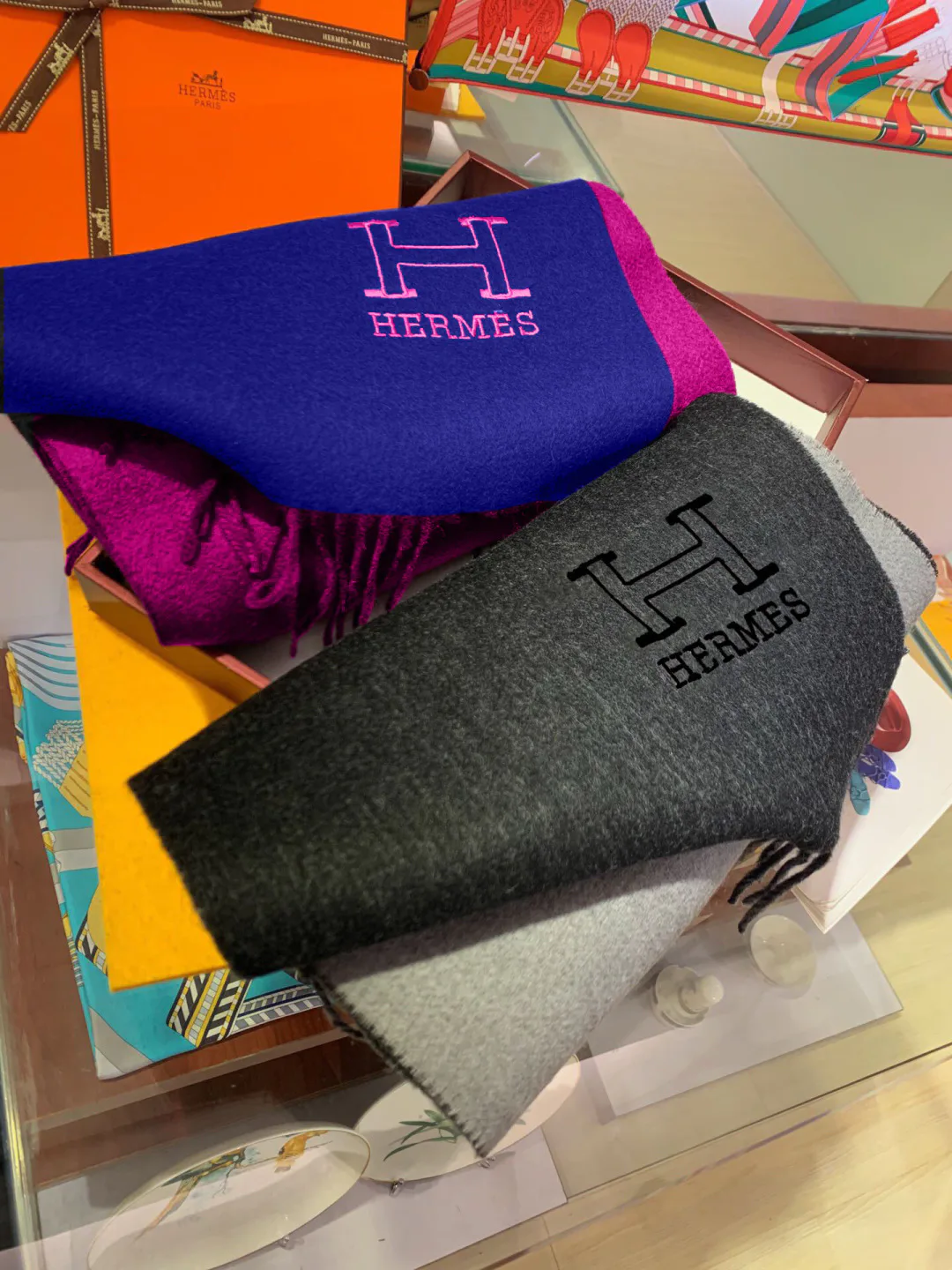 Шарфы Hermes 694425