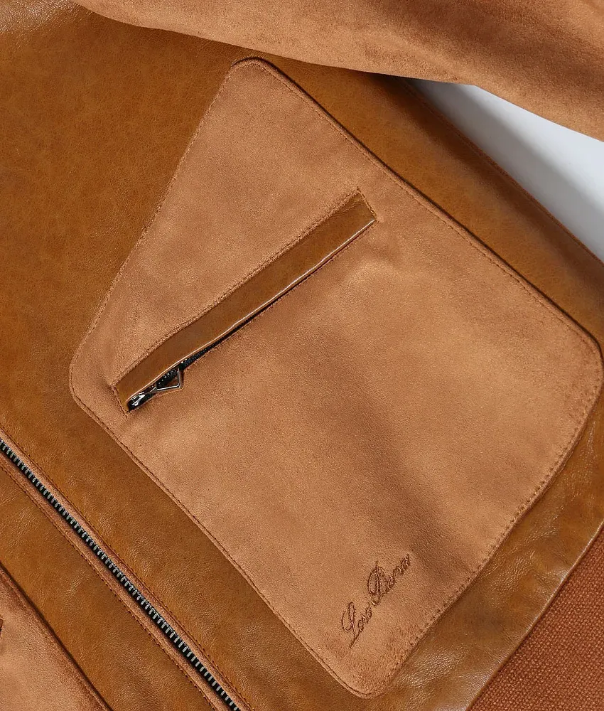 Кожаные Куртки И Дублёнки Мужские Loro Piana 381664