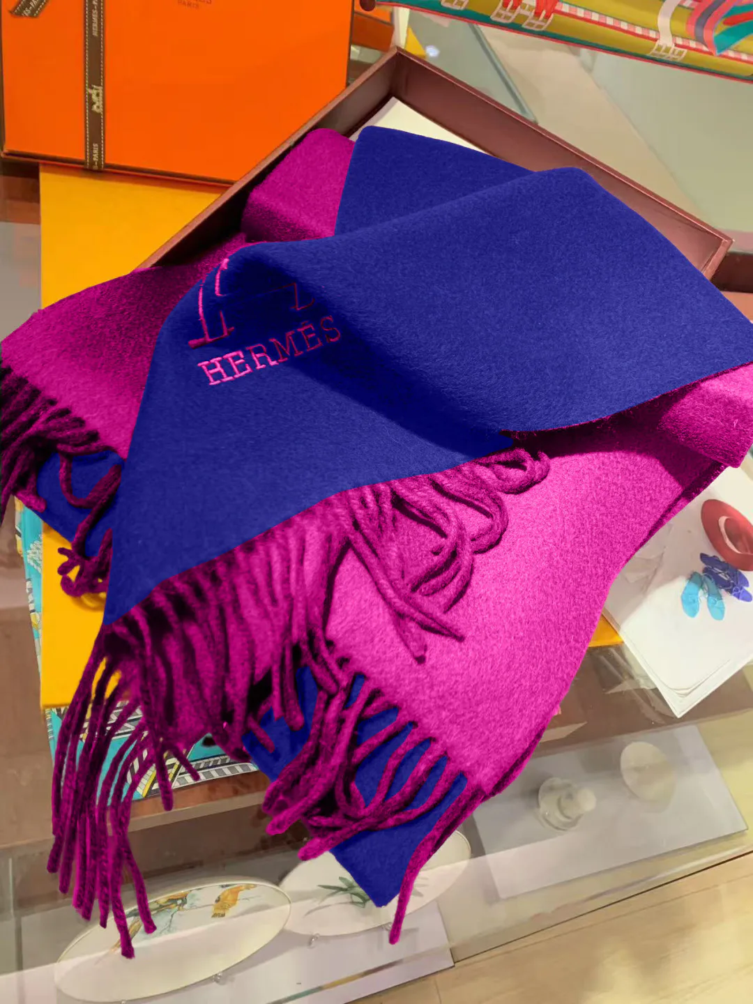 Шарфы Hermes 694424