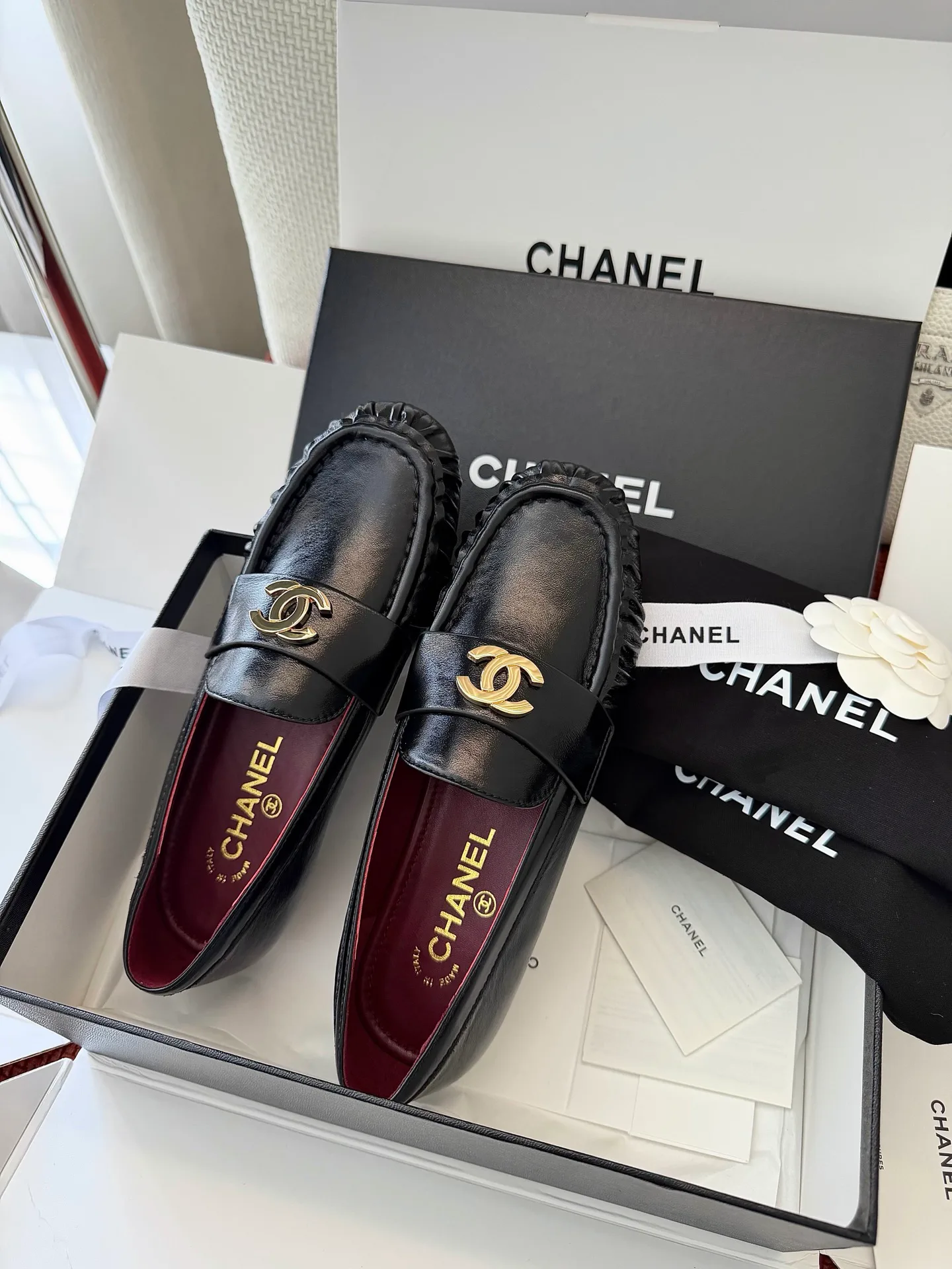 Лоферы И Мокасины Женские Chanel 17941728