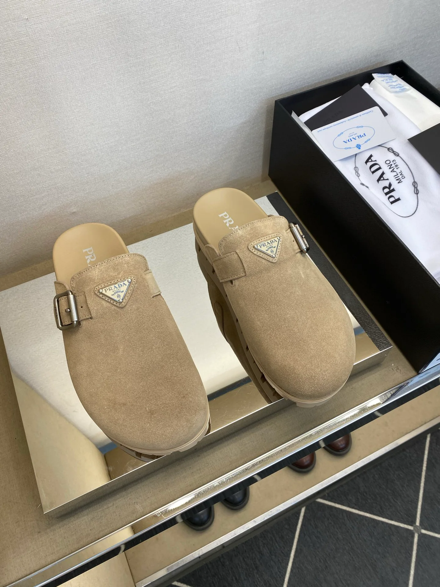 Мюли И Сабо Мужские Prada 15326398