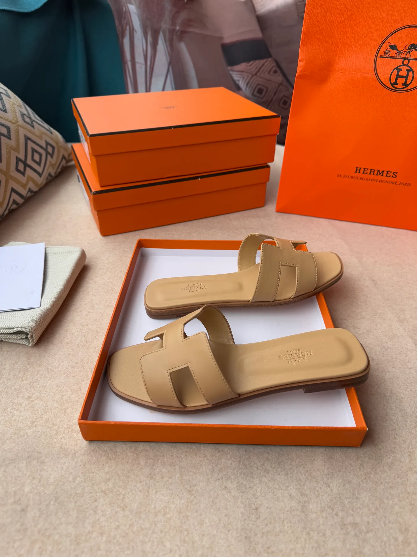 Шлепанцы Женские Hermes 18680