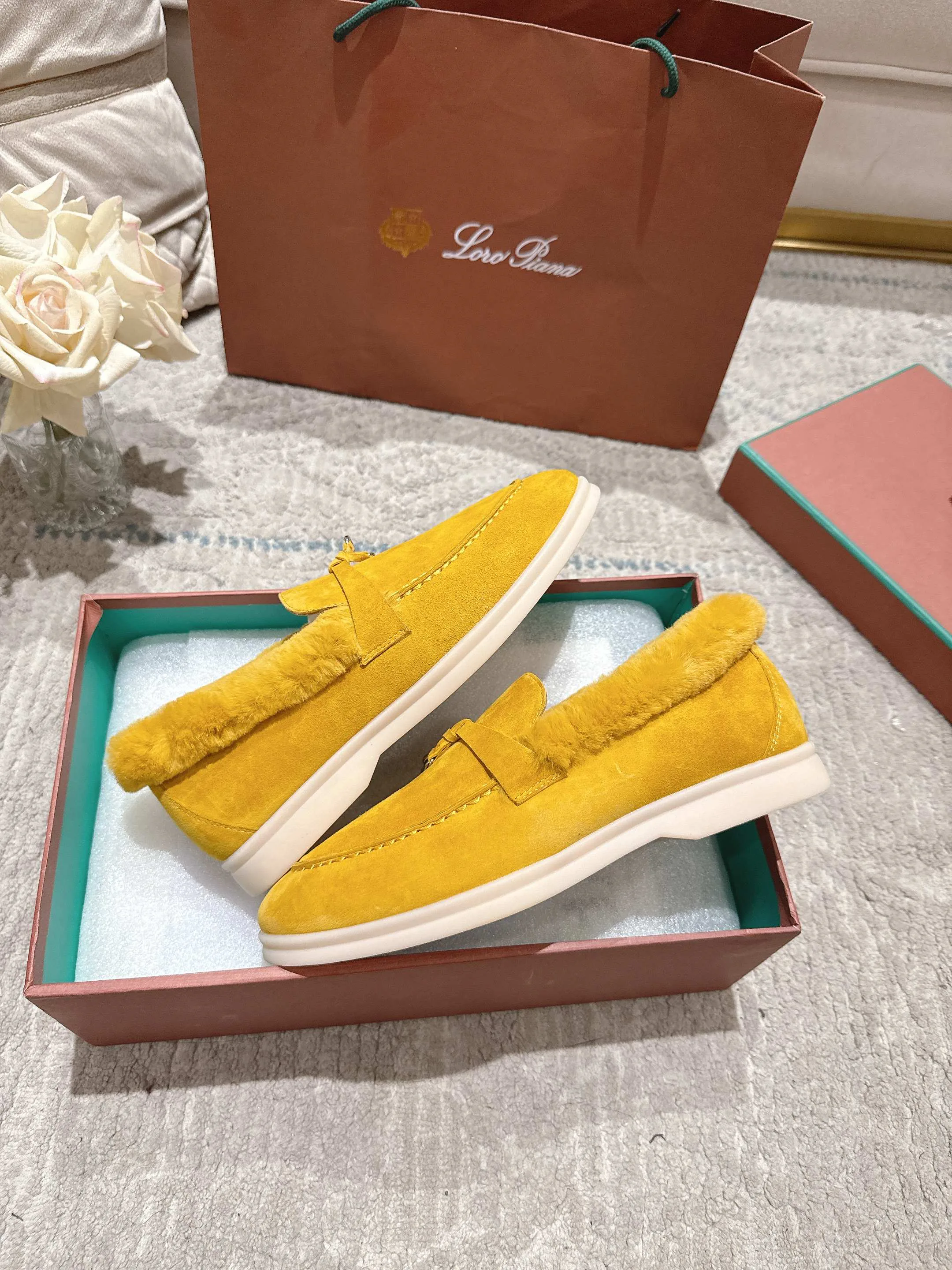 Лоферы Женские Loro Piana 140405