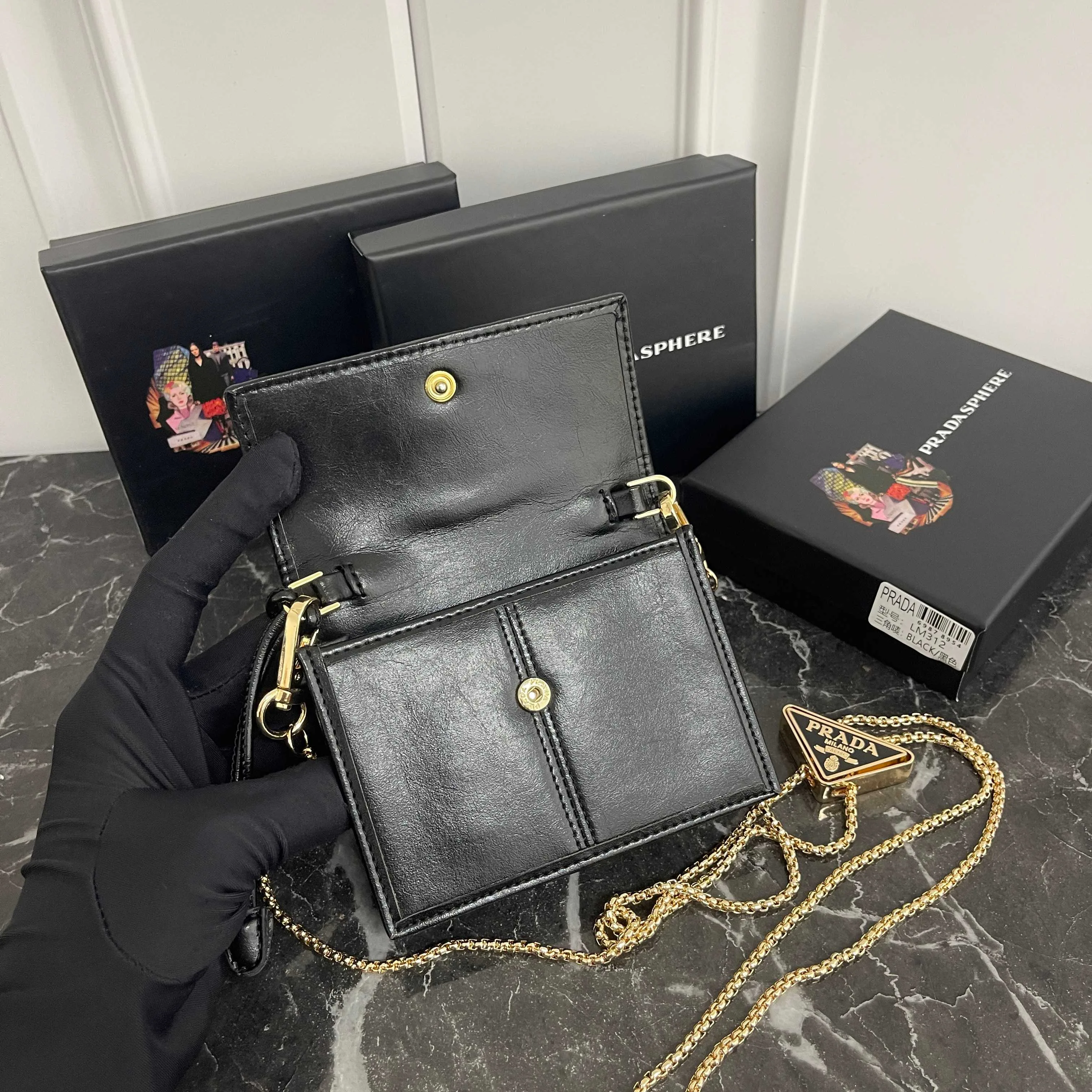 Сумки На Ремне Женские Prada 567112