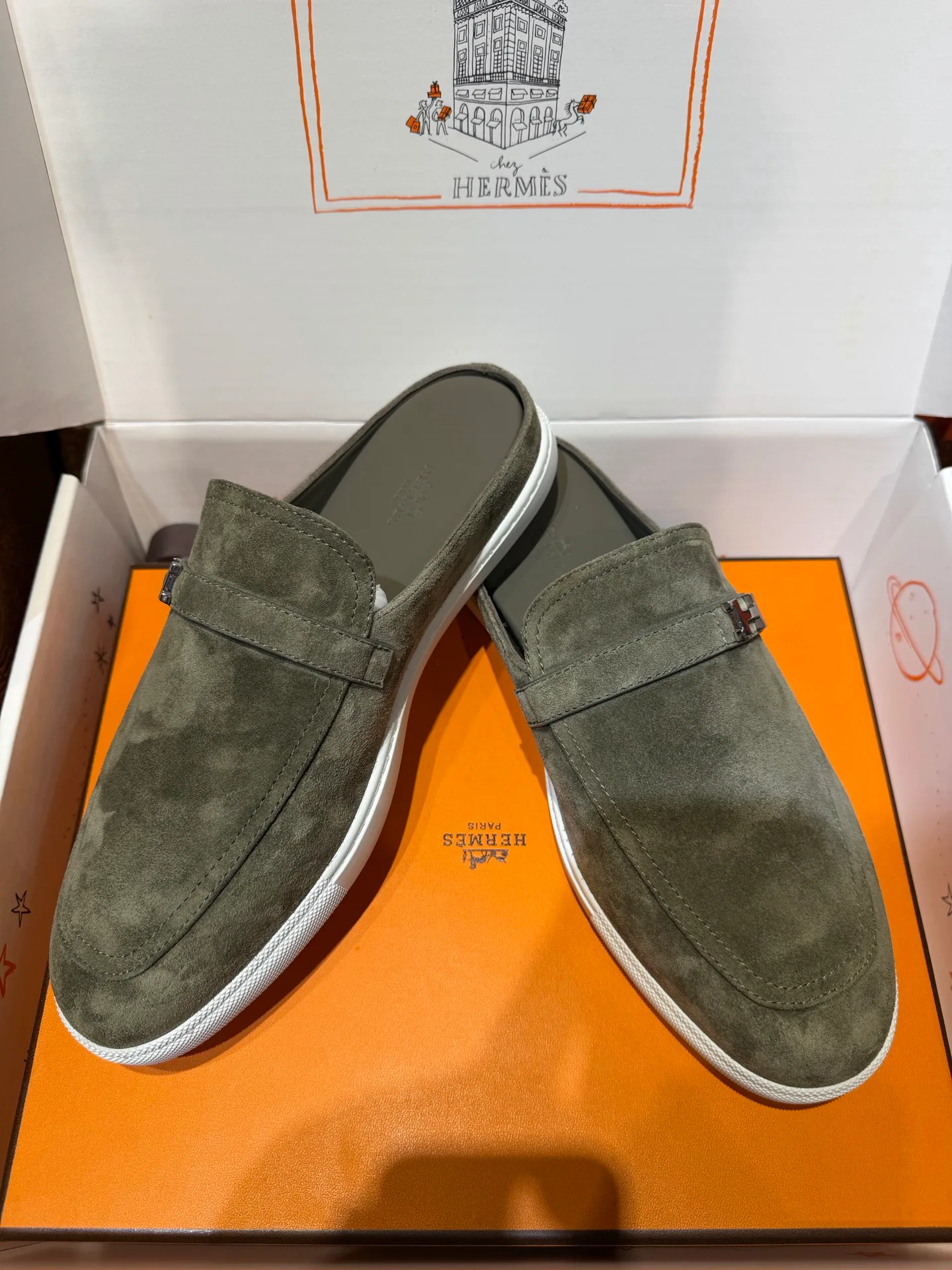 Мюли Мужские Hermes 236334