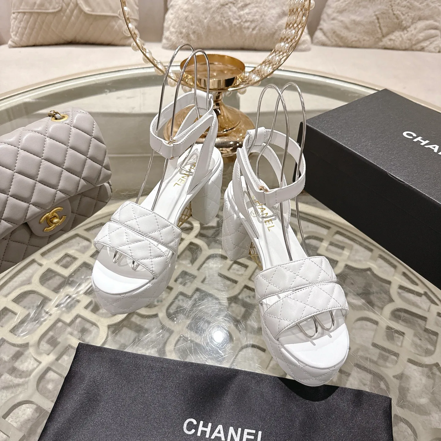 Босоножки Женские Chanel 9361025