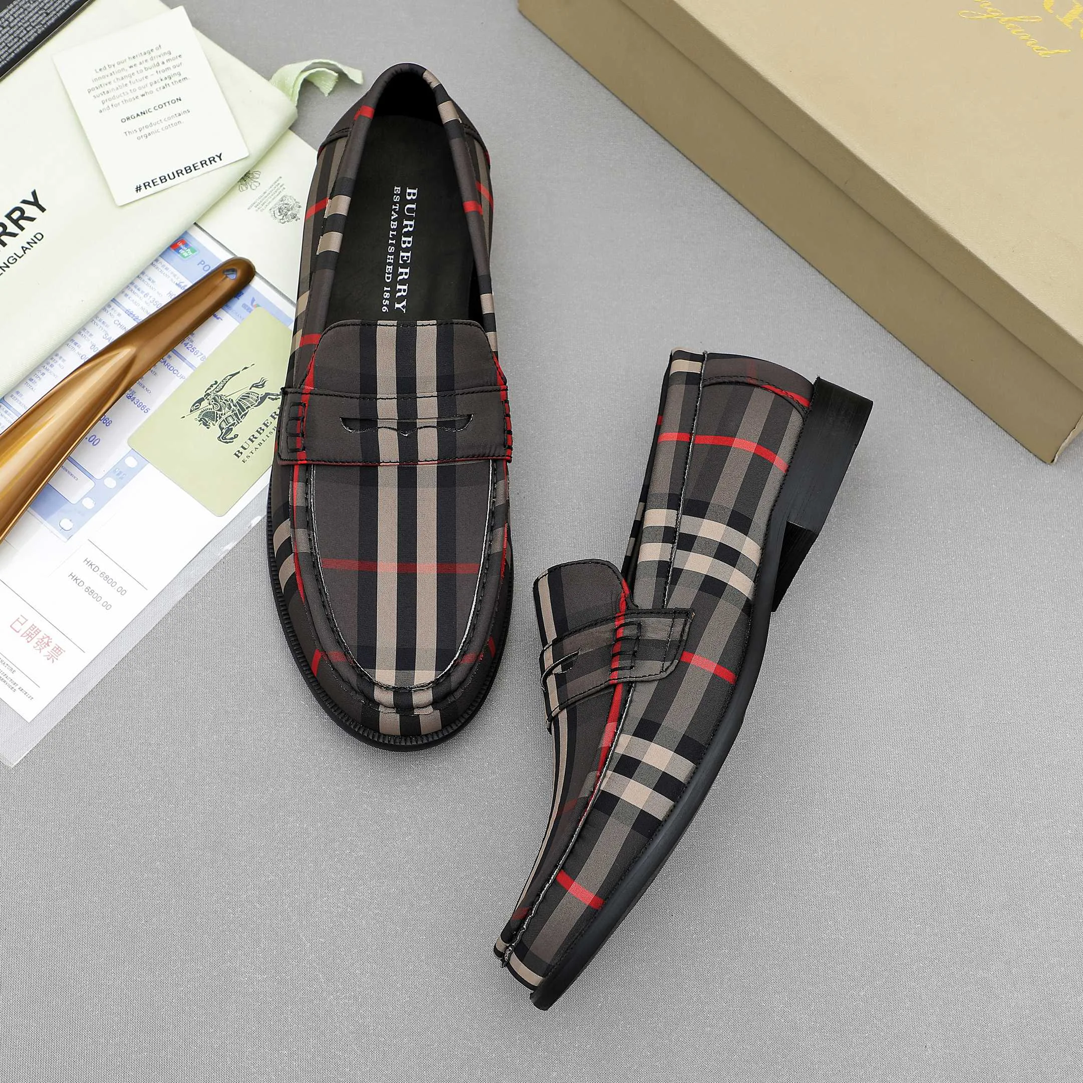 Лоферы И Туфли Мужские Burberry 19631322