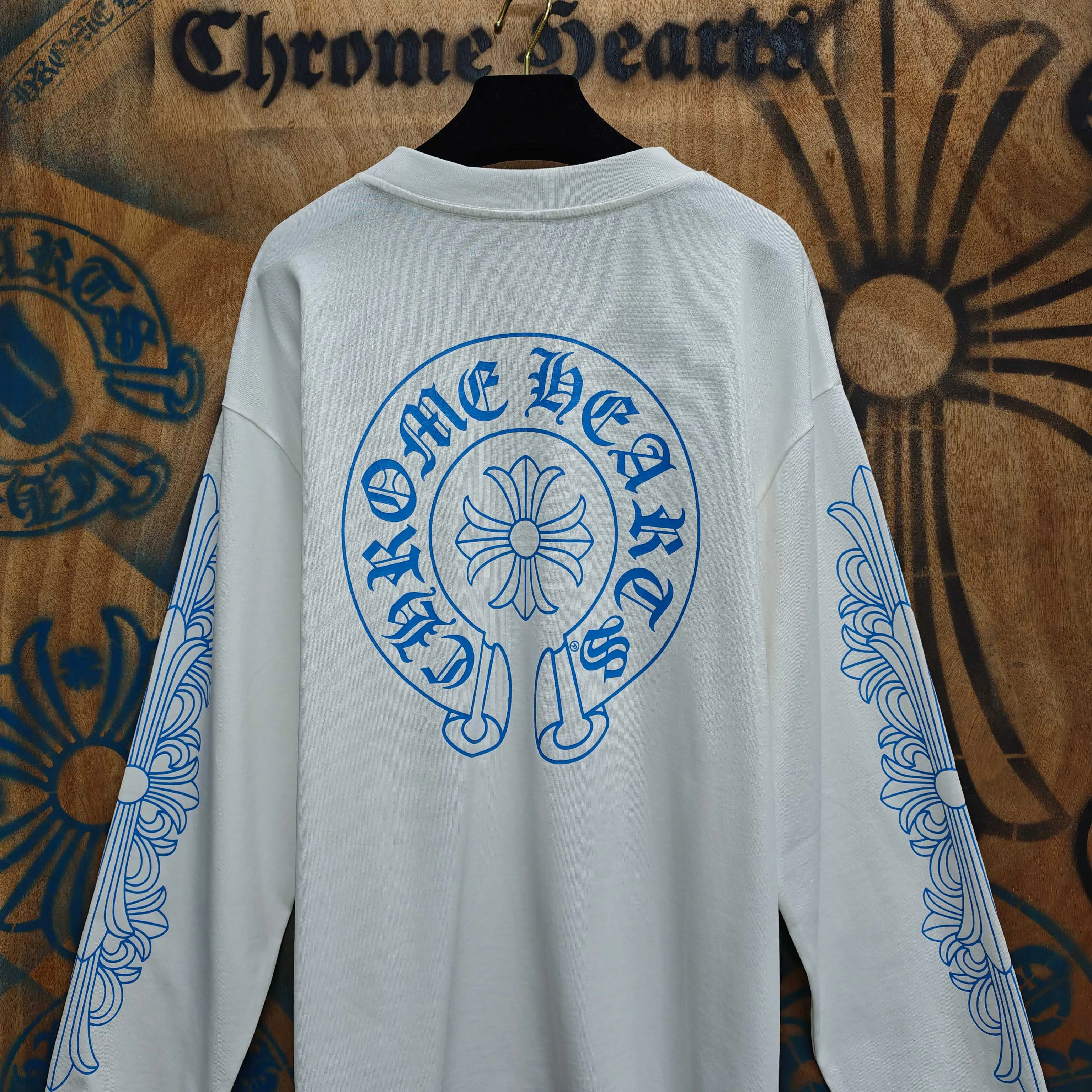 Лонгсливы Мужские Chrome Hearts 11808748