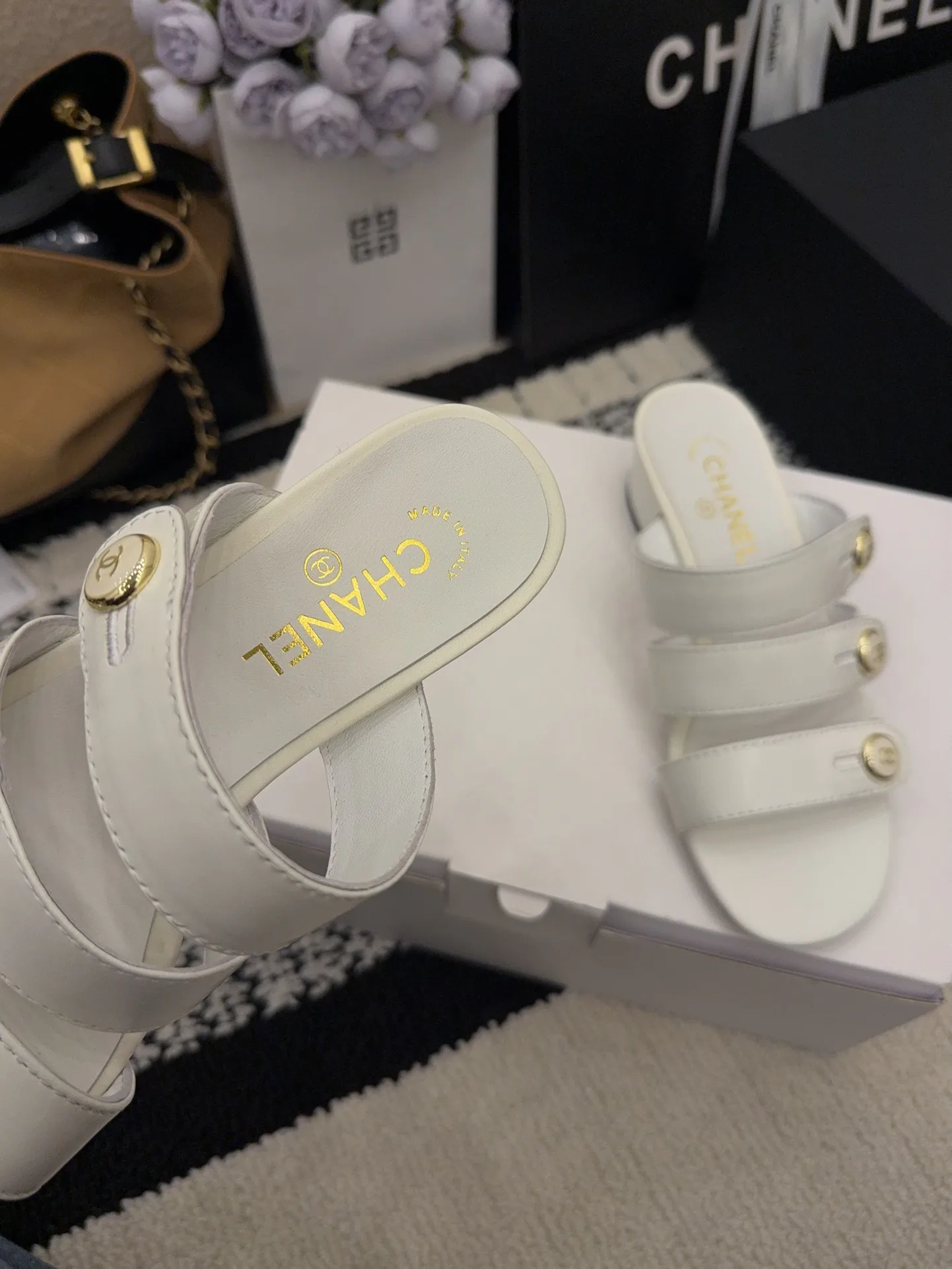 Босоножки Женские Chanel 403258