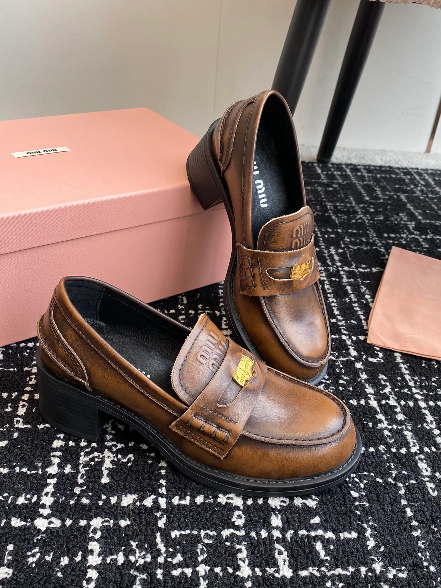 Лоферы Женские Miu Miu 13944