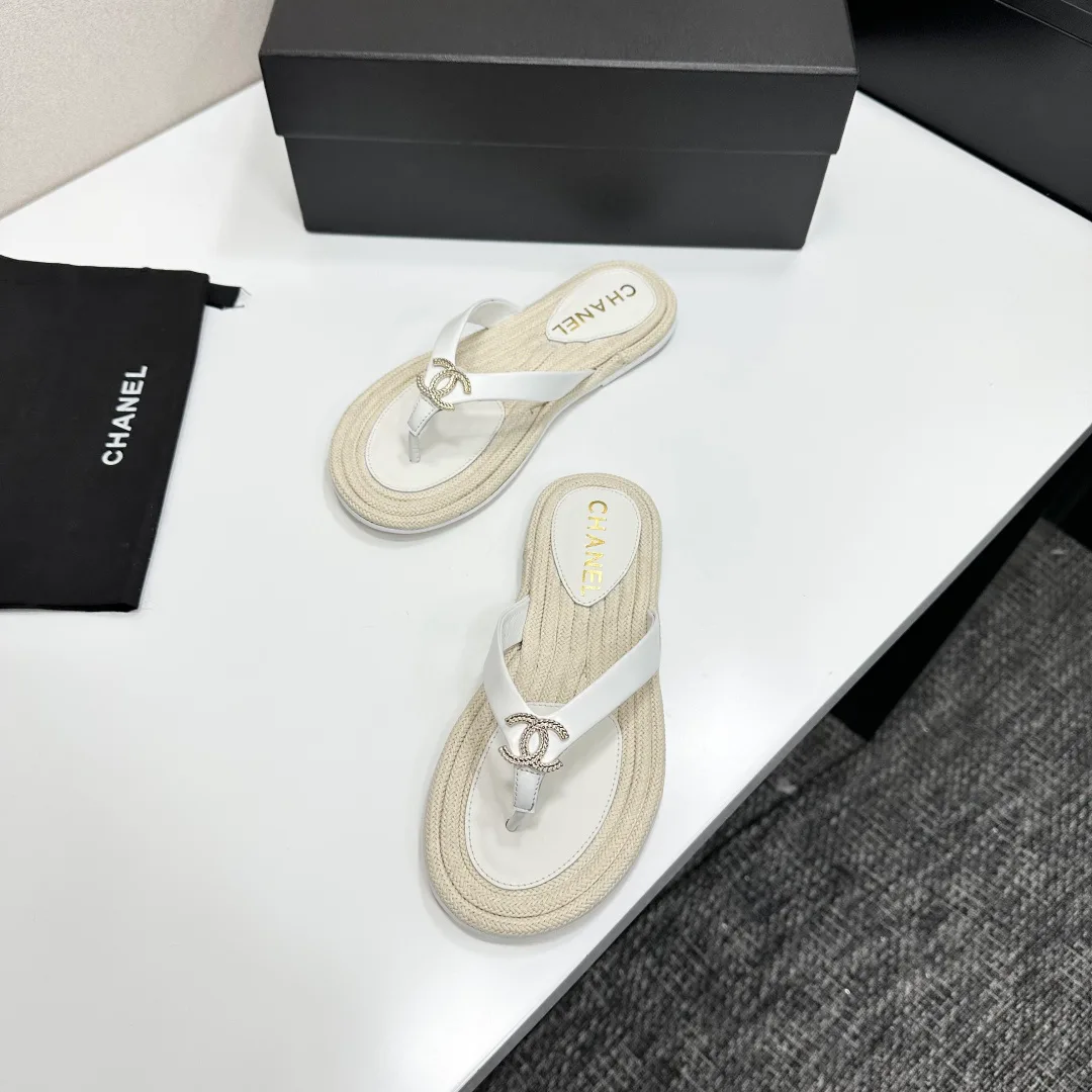 Шлепанцы Женские Chanel 496286