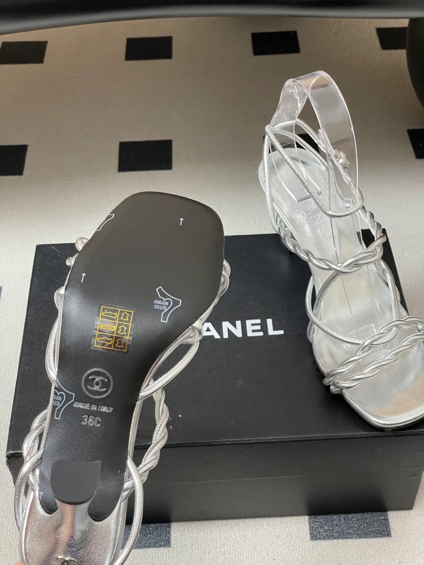 Босоножки Женские Chanel 12837405