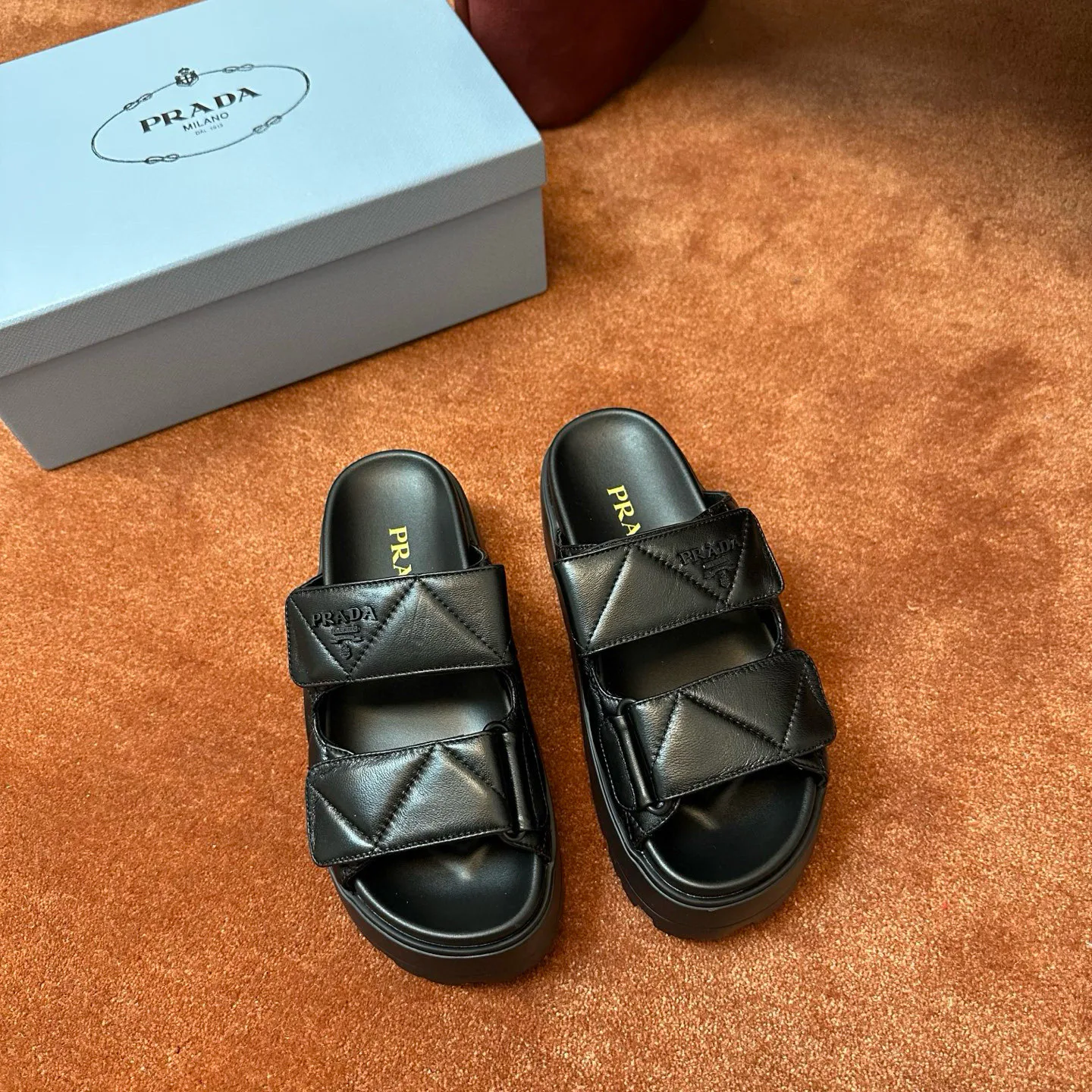 Шлепанцы Женские Prada 18541