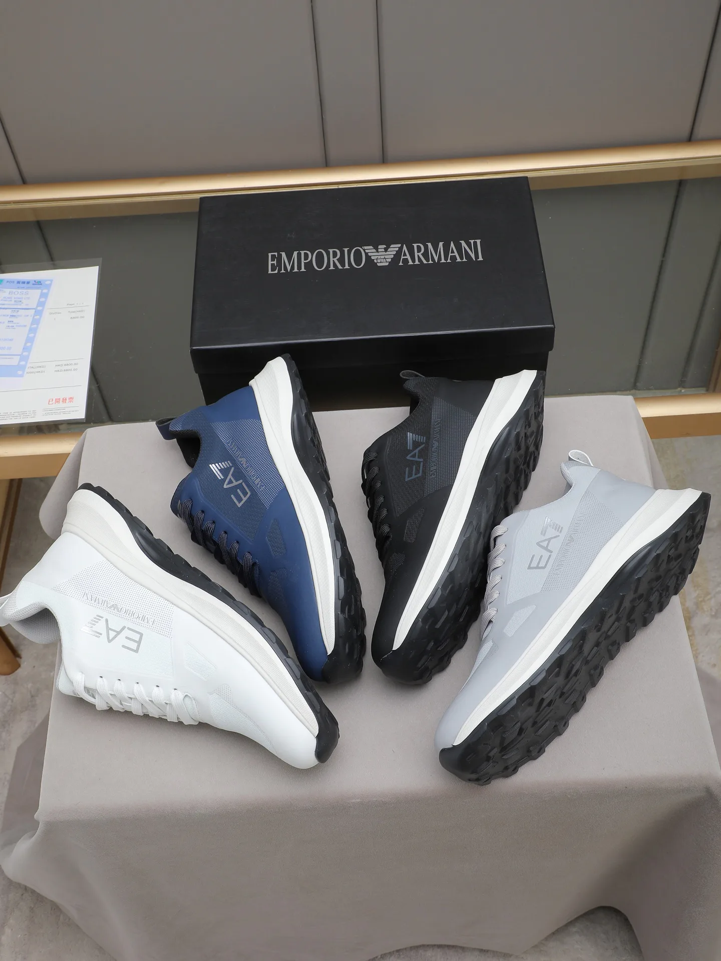 Кроссовки Мужские Armani 931675