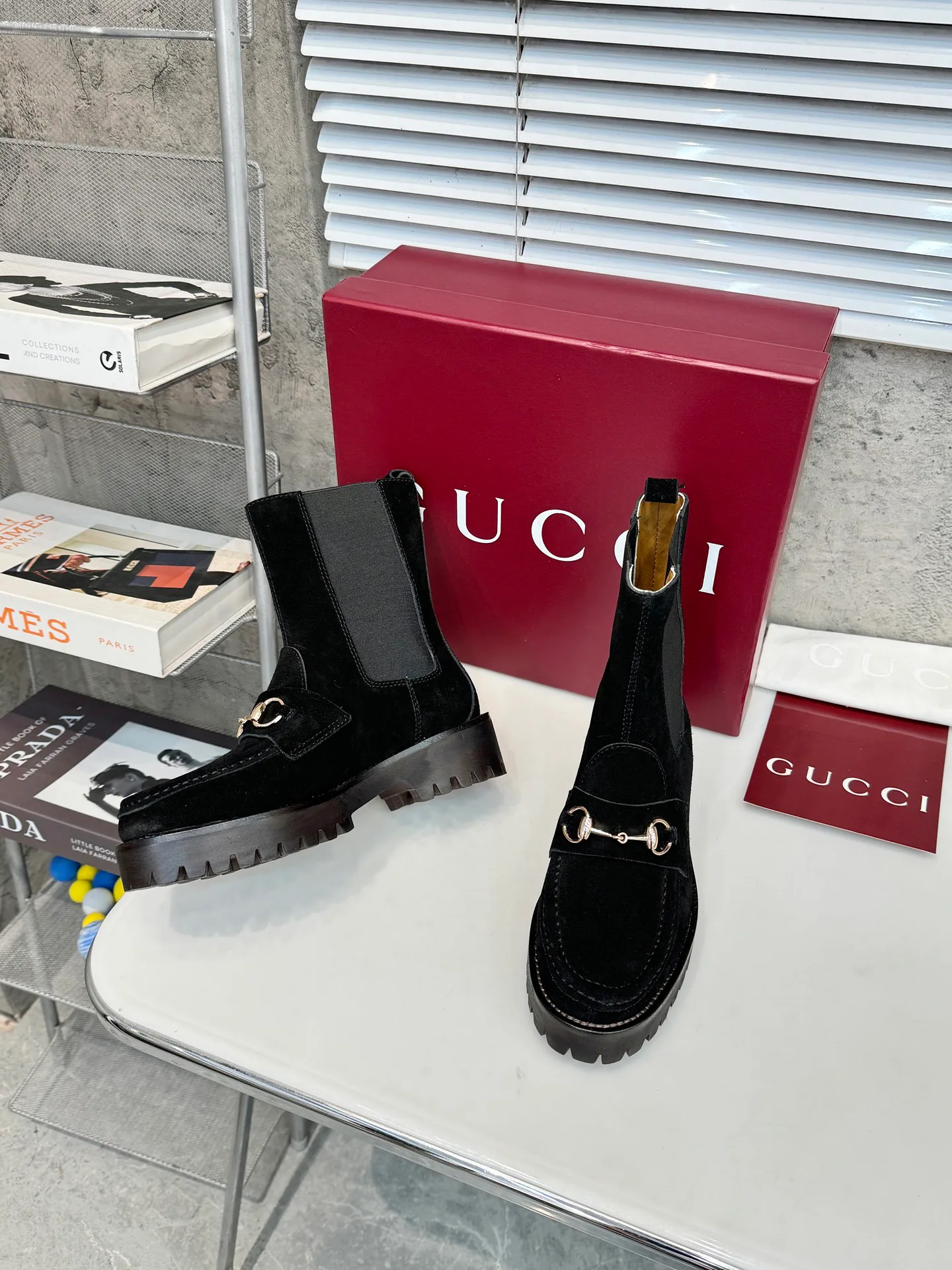 Ботинки Женские Gucci 466820