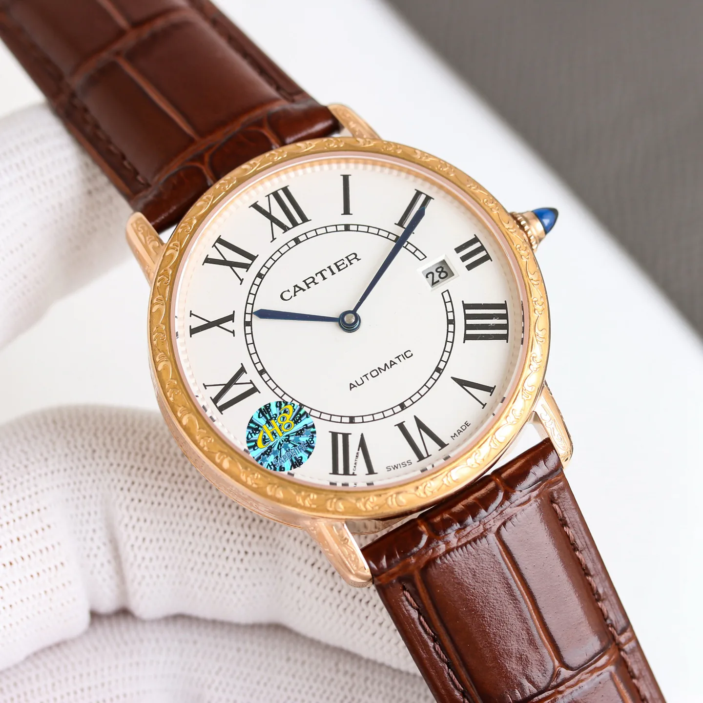 Часы Мужские Cartier 963487