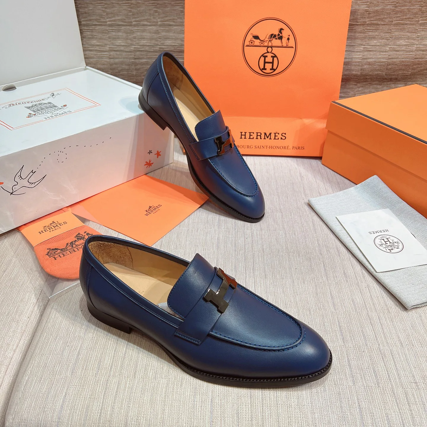 Лоферы И Туфли Мужские Hermes 840300