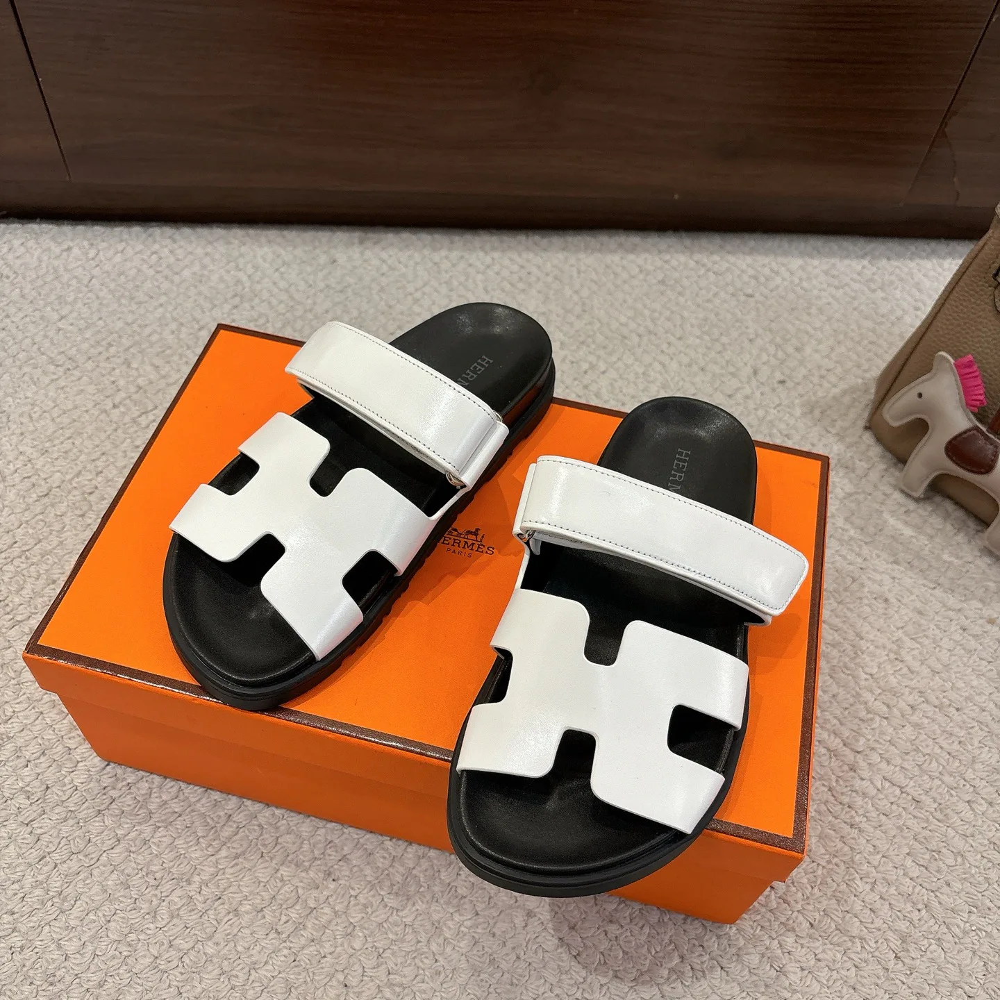 Шлепанцы Женские Hermes 406449