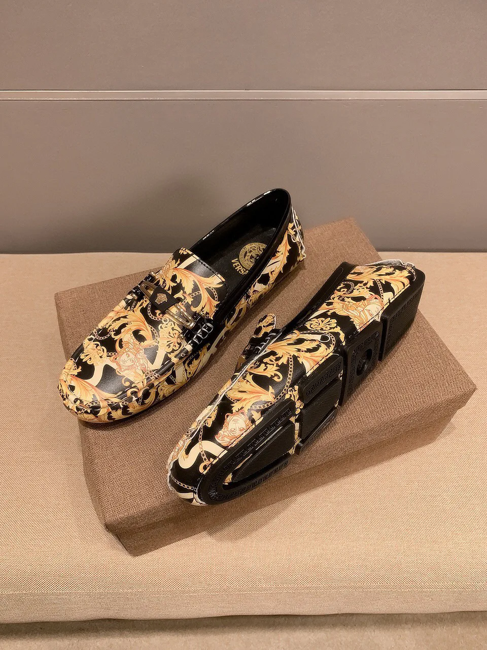 Мокасины Мужские Versace 1872427