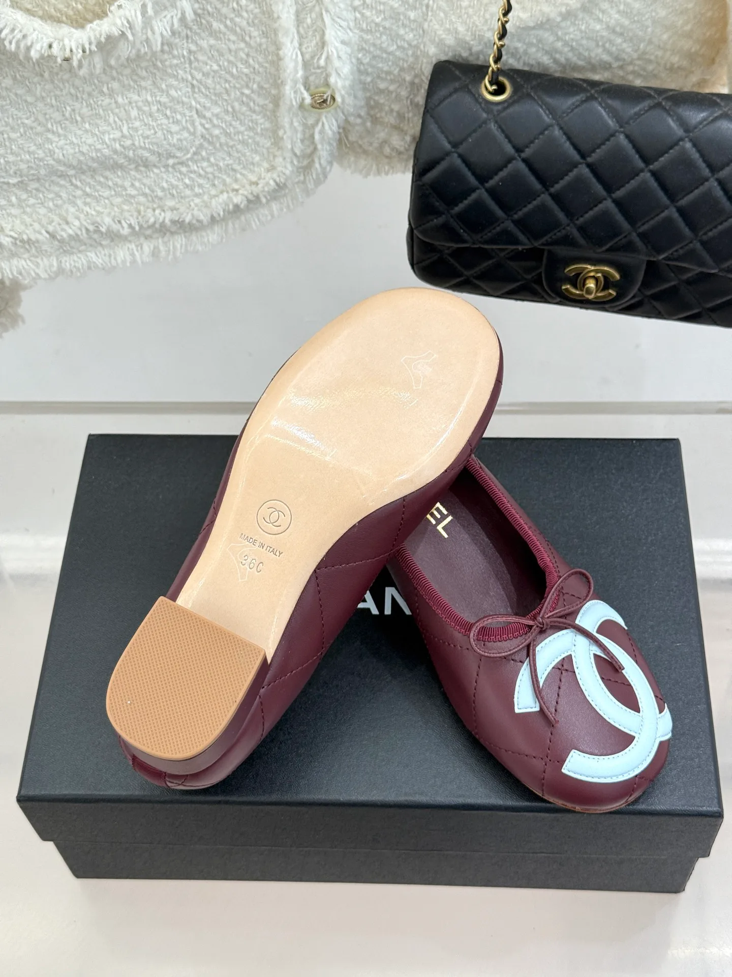 Балетки Женские Chanel 17303674