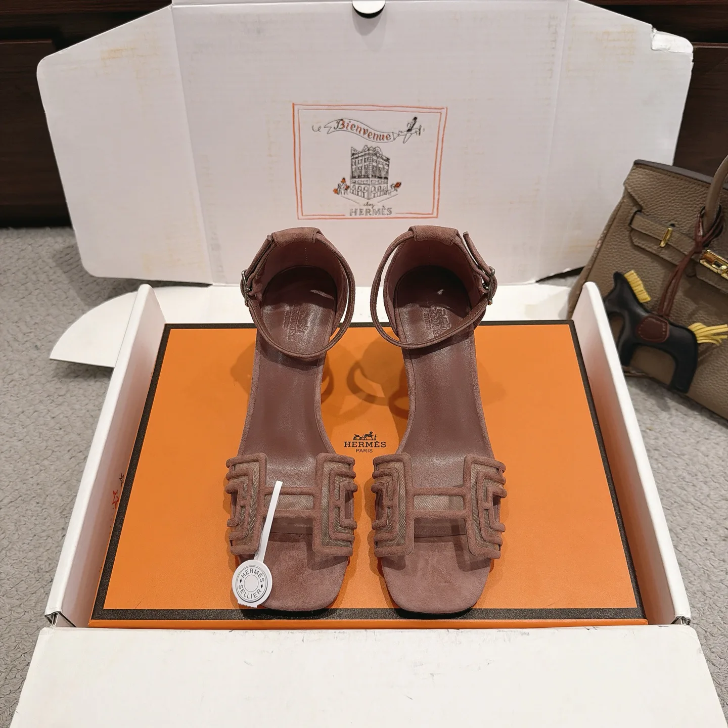 Босоножки Женские Hermes 17699693