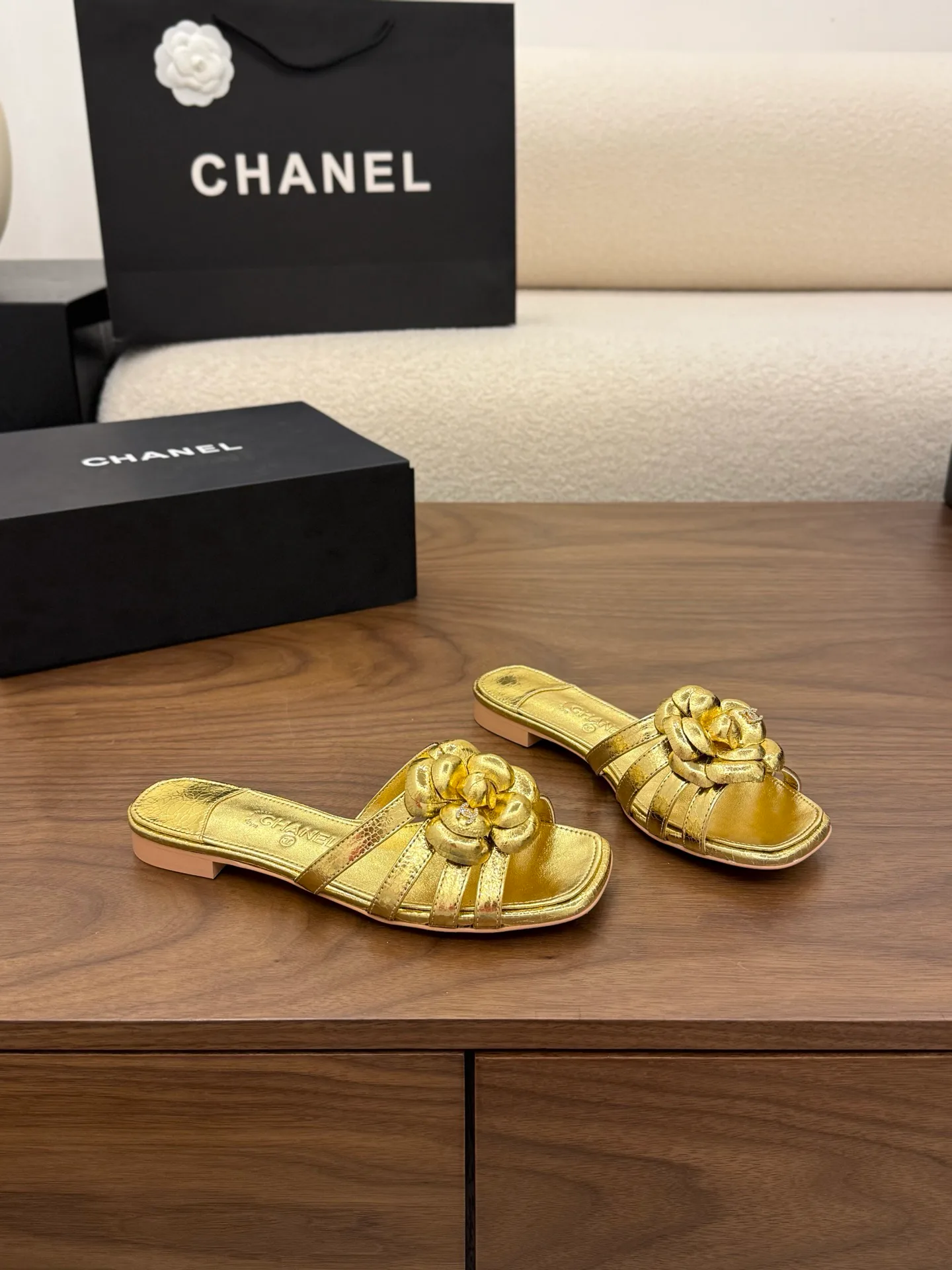 Босоножки Женские Chanel 11739468
