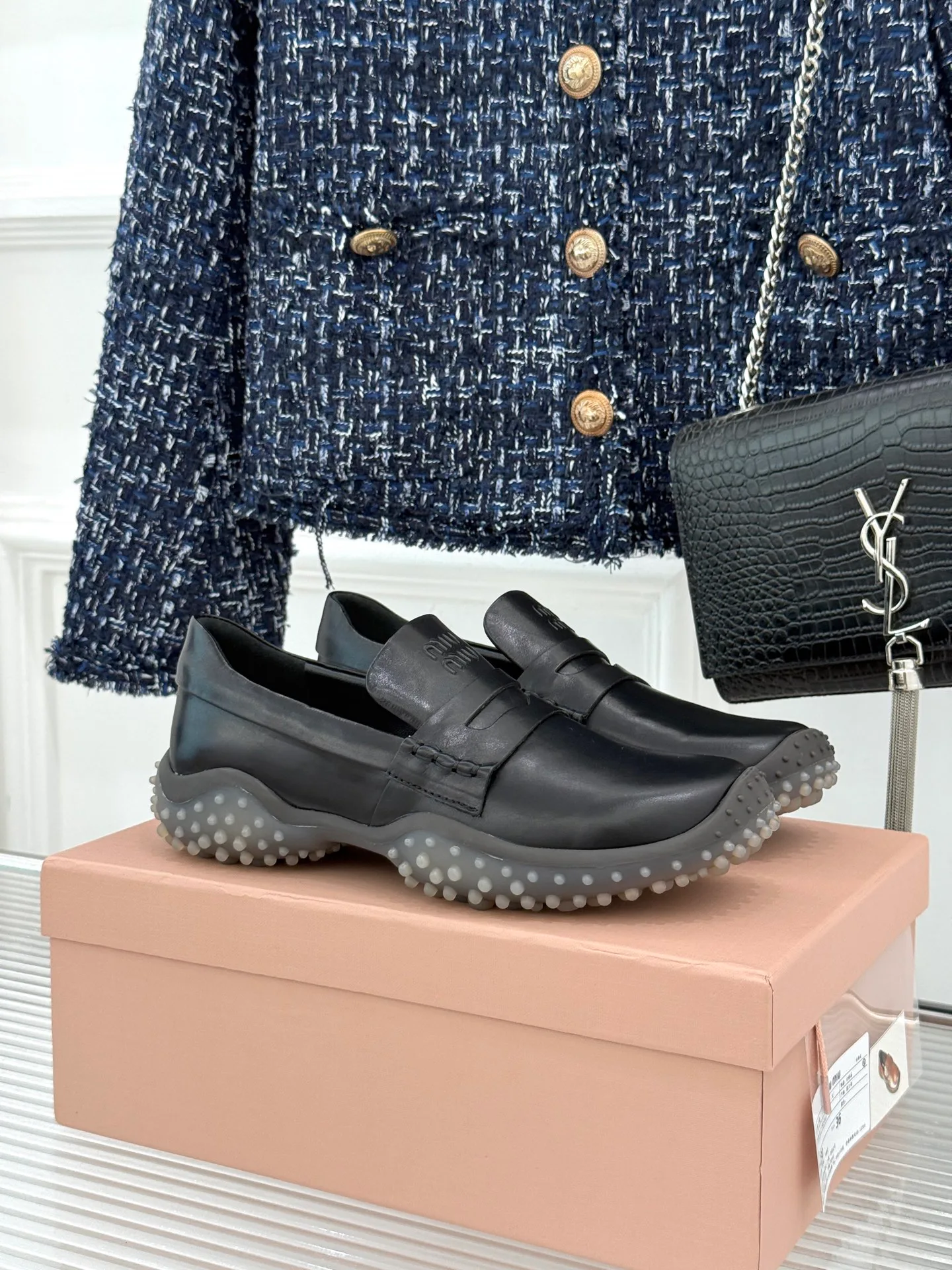 Лоферы И Мокасины Женские Miu Miu 17646506