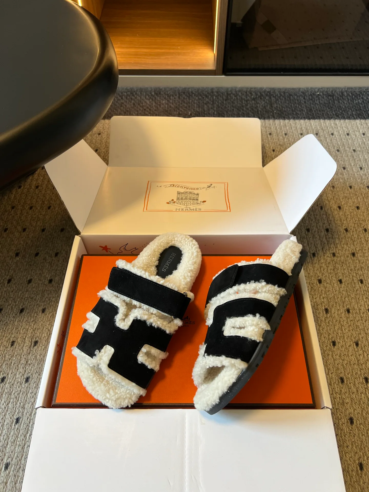 Тапочки Женские Hermes 18142784