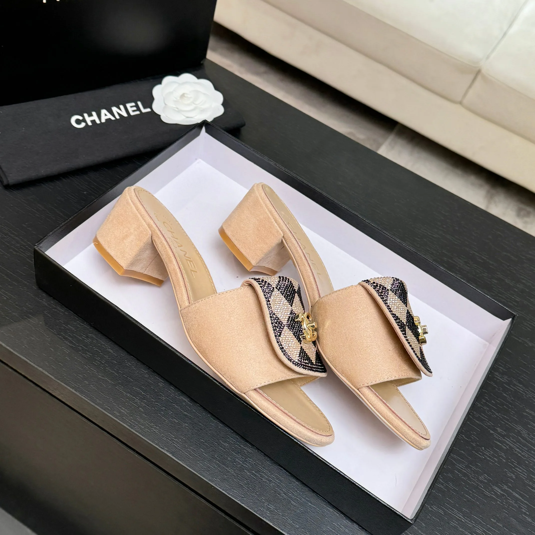 Босоножки Женские Chanel 1468220