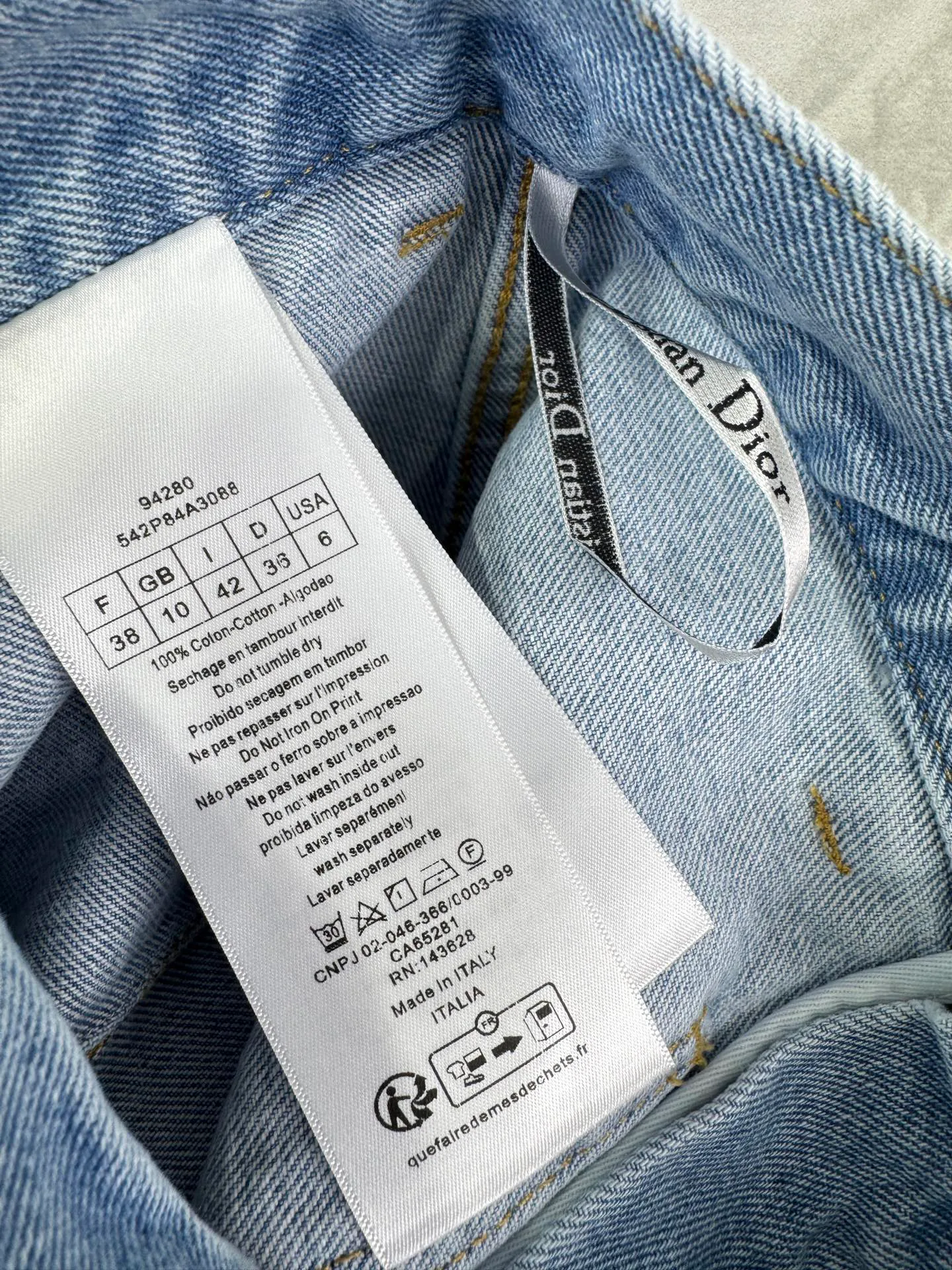 Джинсы Женские Christian Dior 254496