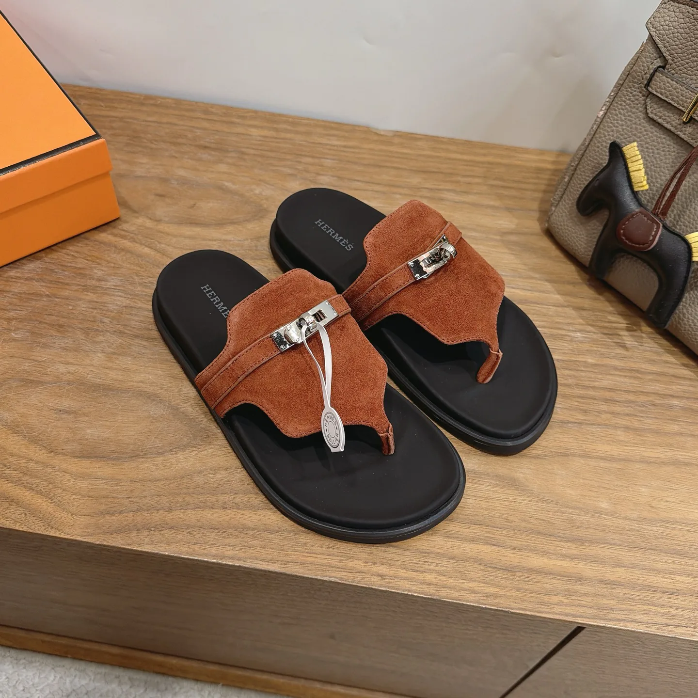 Шлепанцы Женские Hermes 17014853